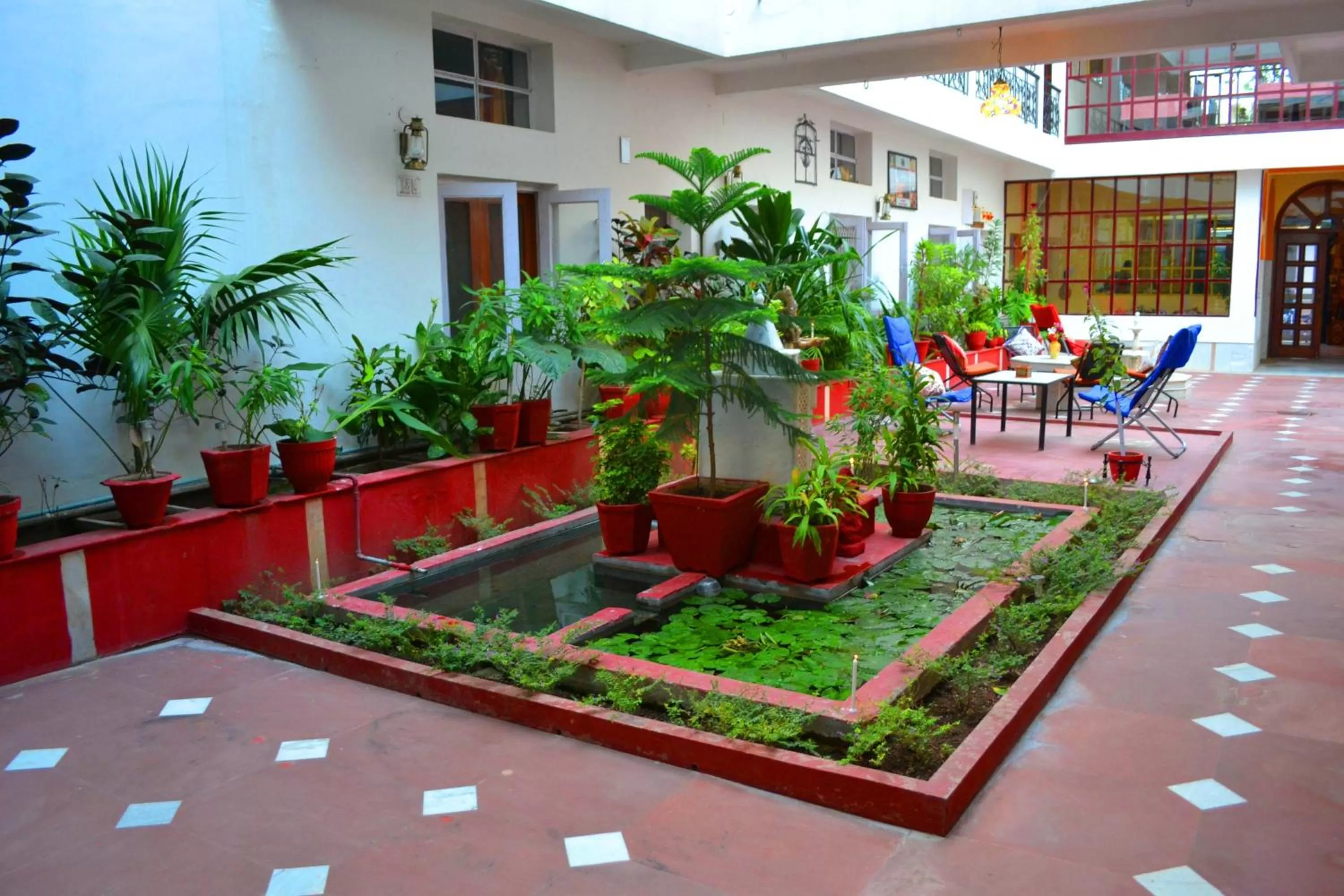 Patio in Hotel Harmony