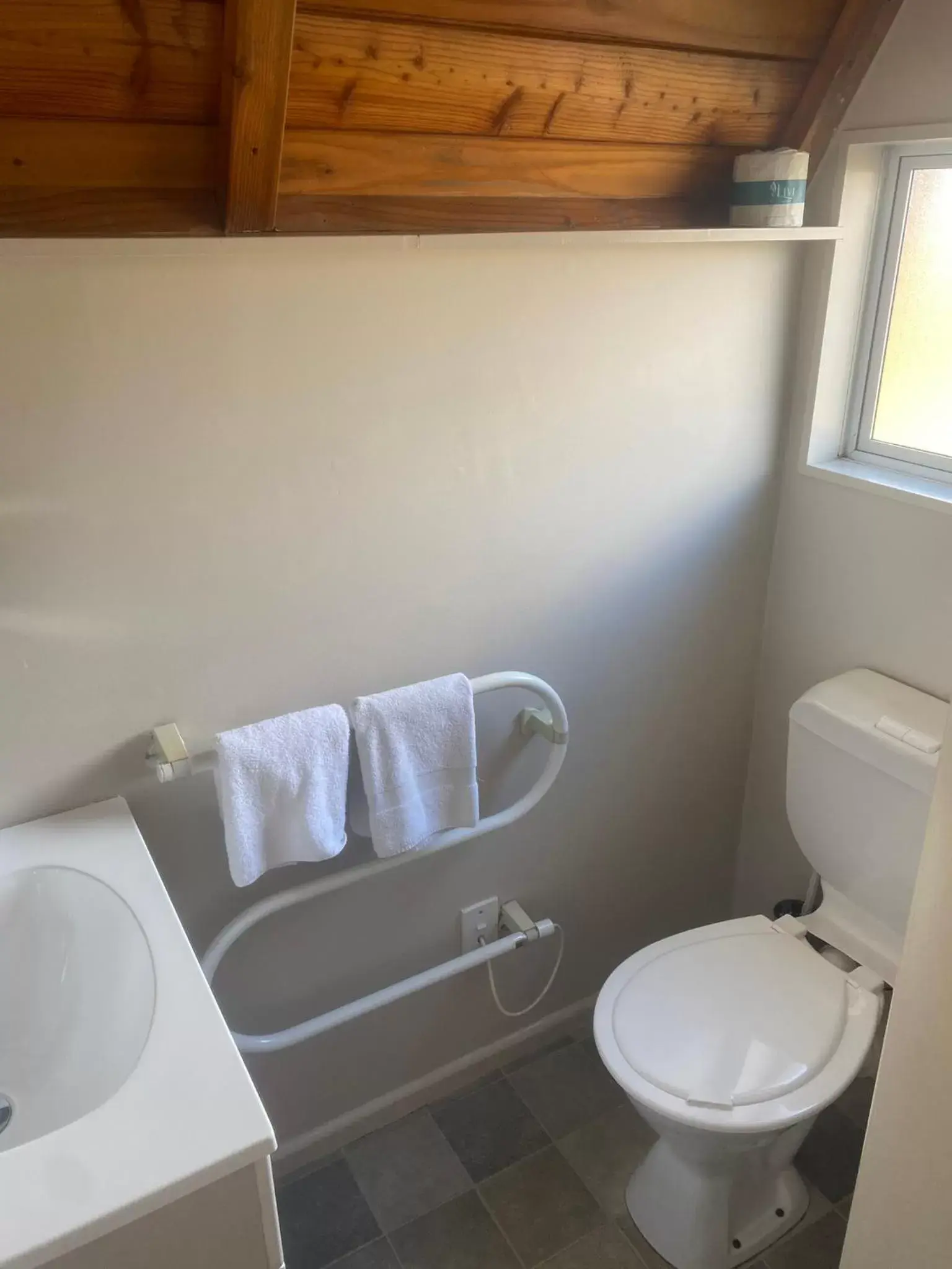 Bathroom in Mountain Chalets Motel