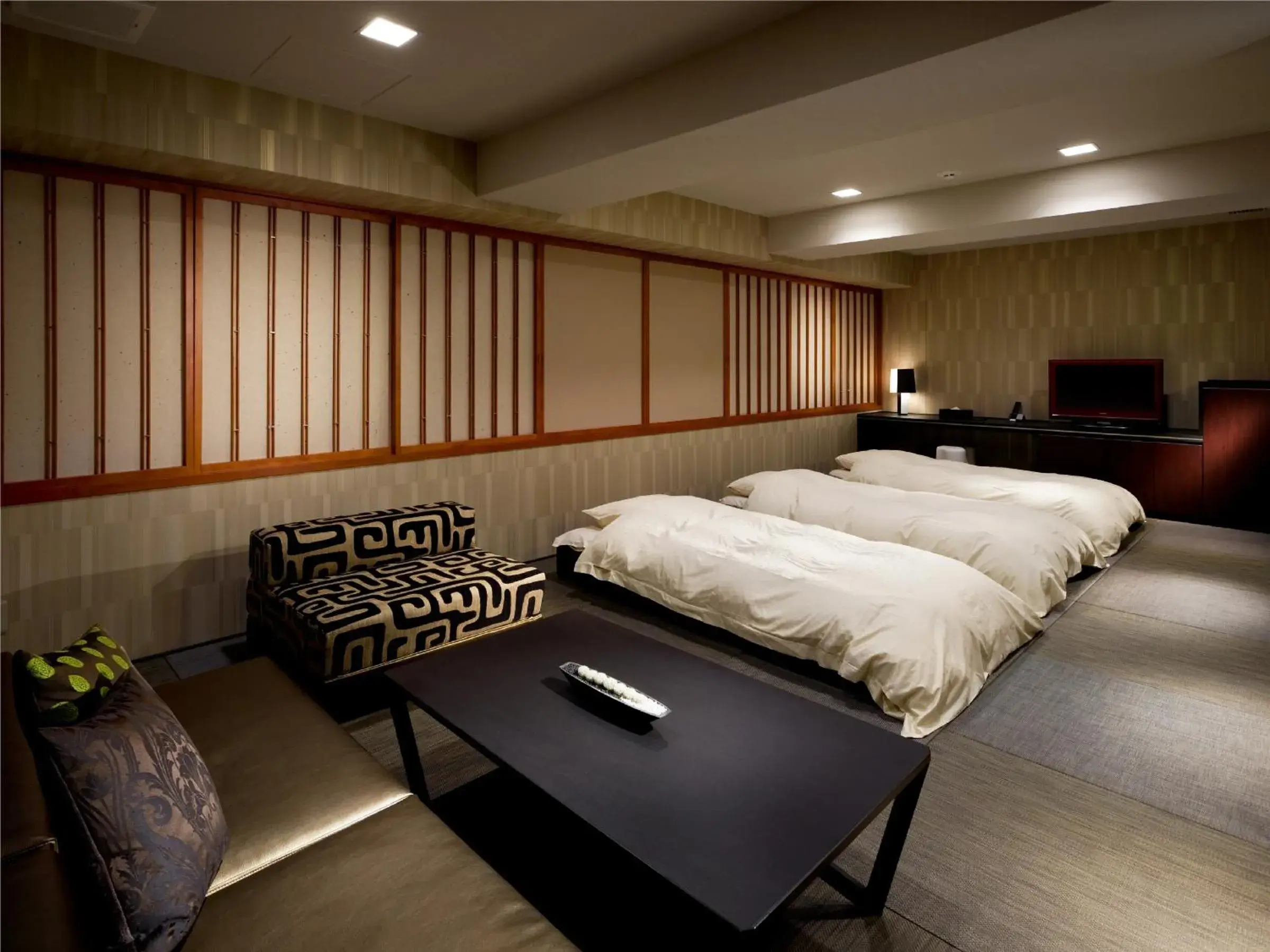 Photo of the whole room, Bed in Hotel Village Kyoto