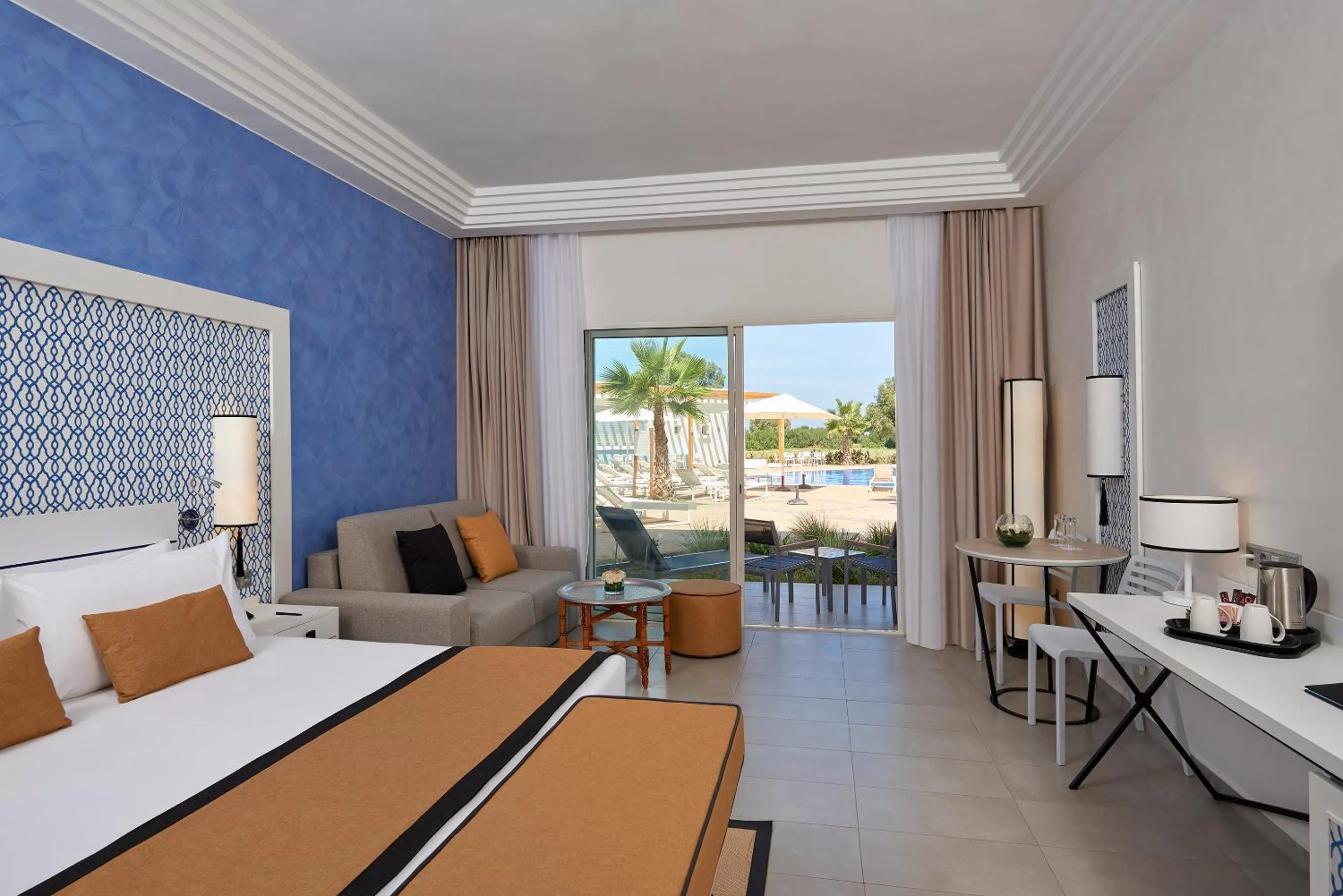 Bedroom, Bed in Radisson Blu Resort, Saidia Garden