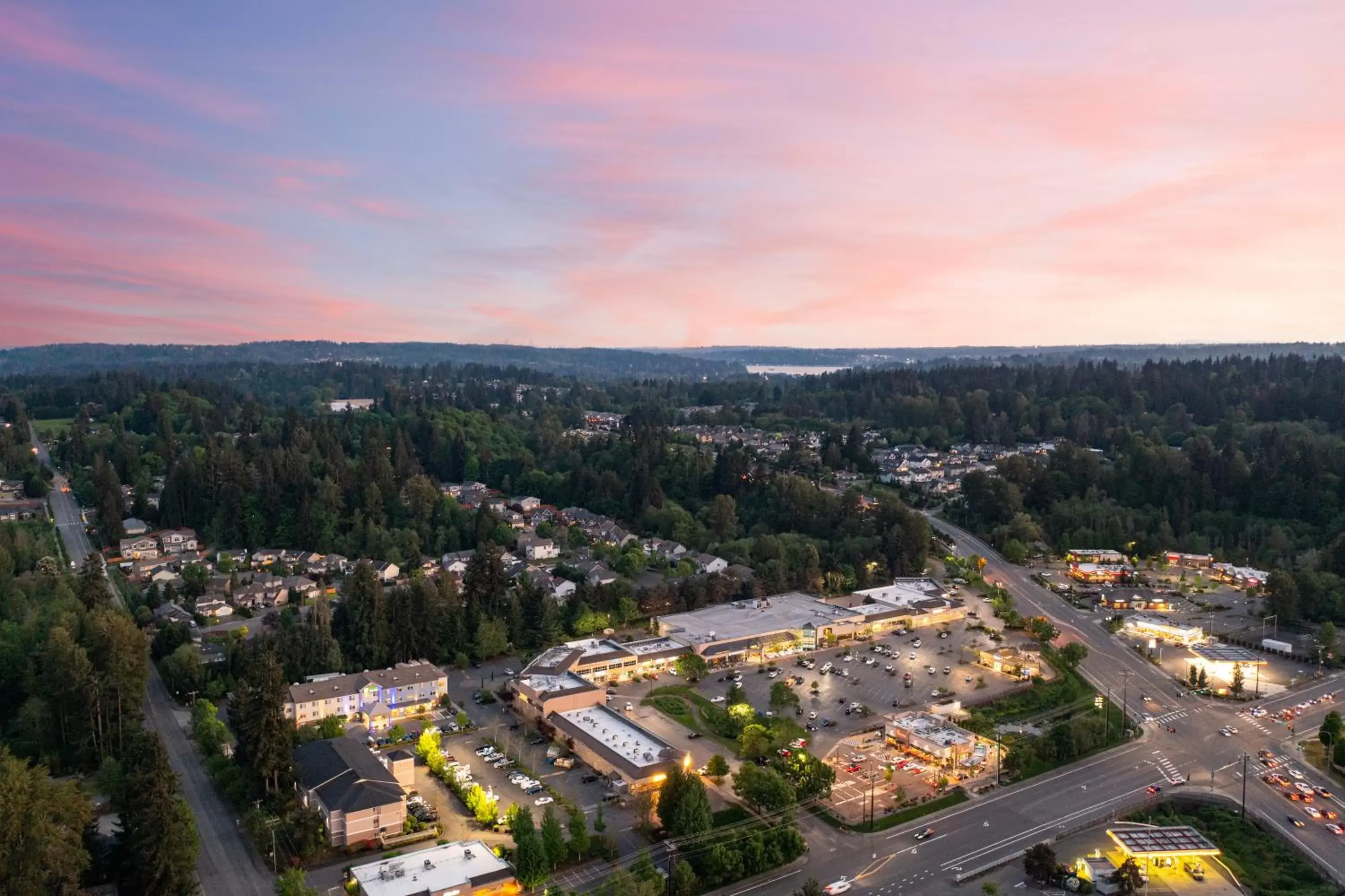 Bird's-eye View in Holiday Inn Express Bothell, an IHG Hotel