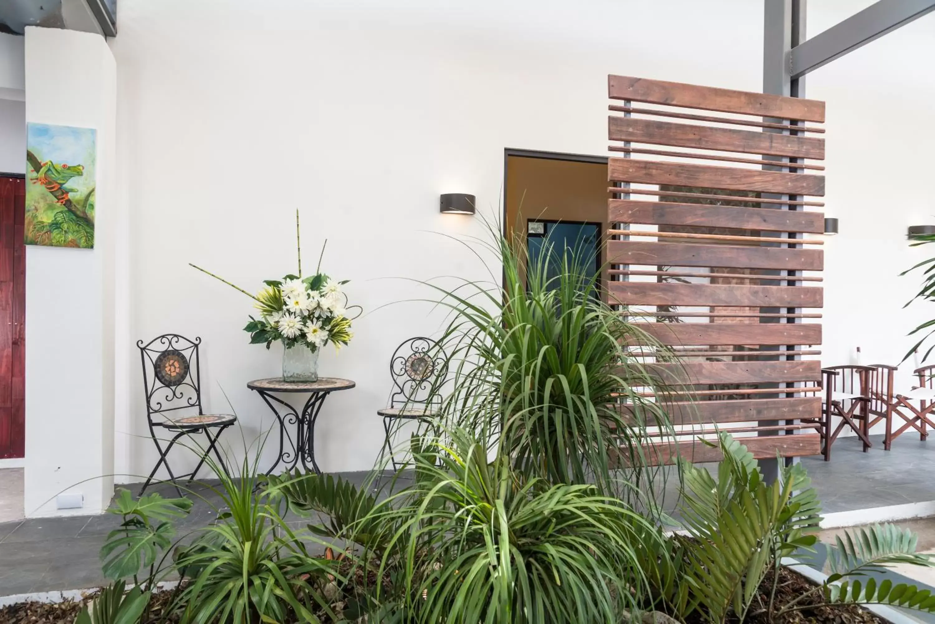 Balcony/Terrace, Property Building in Casa María Aeropuerto B&B