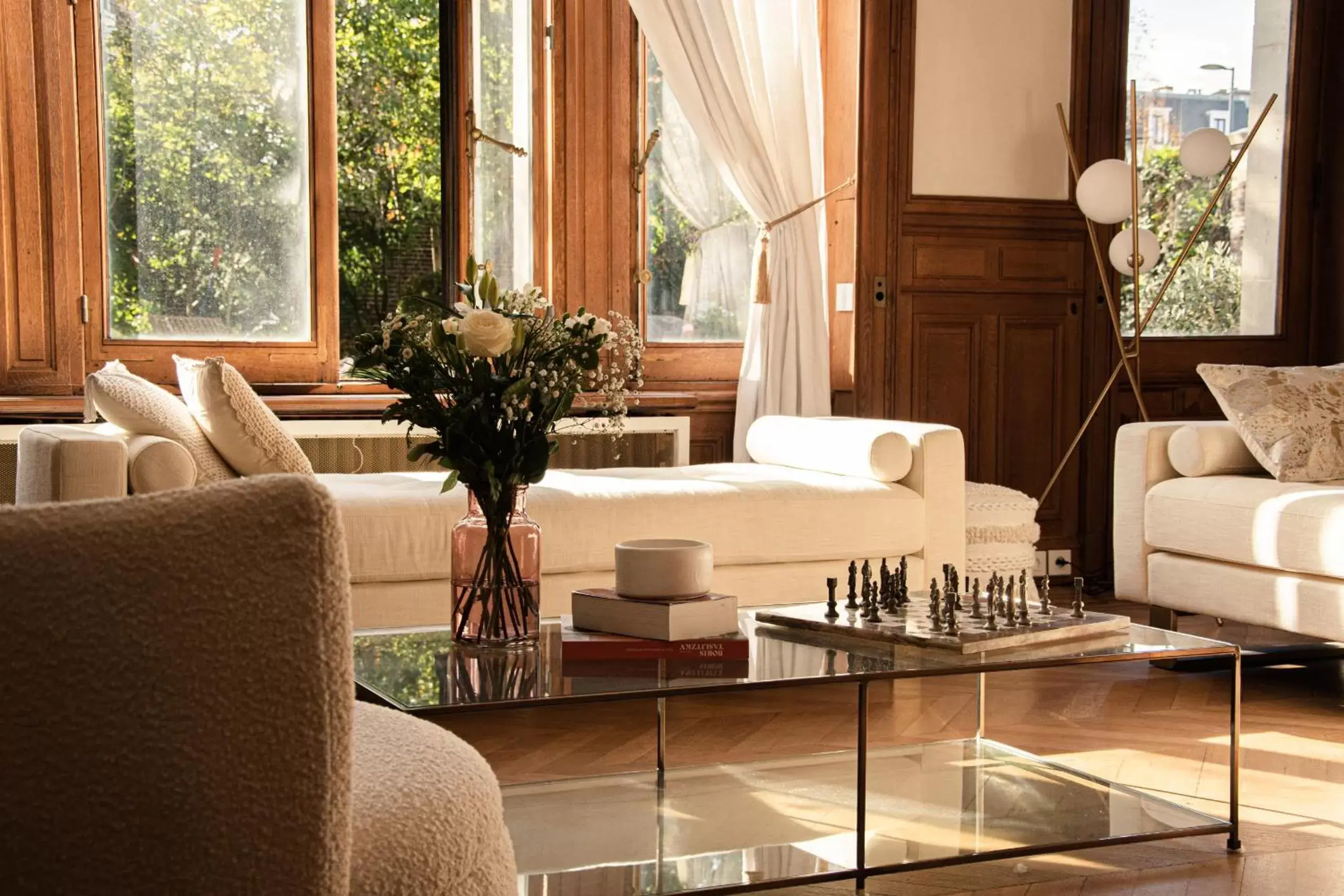 Living room, Seating Area in La Villa Barbieux