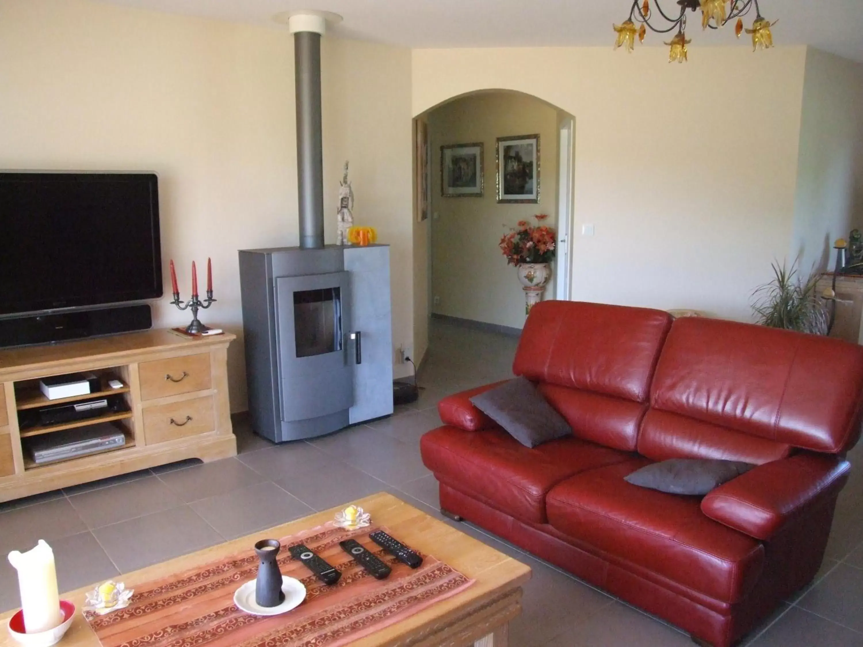 Living room, Seating Area in Chez Christiane Et Gerard