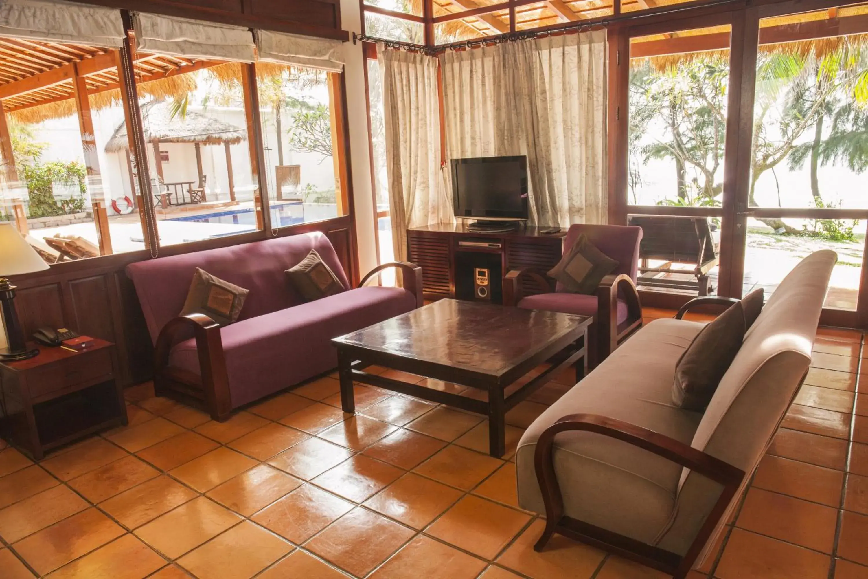 Living room, Seating Area in Victoria Phan Thiet Beach Resort & Spa
