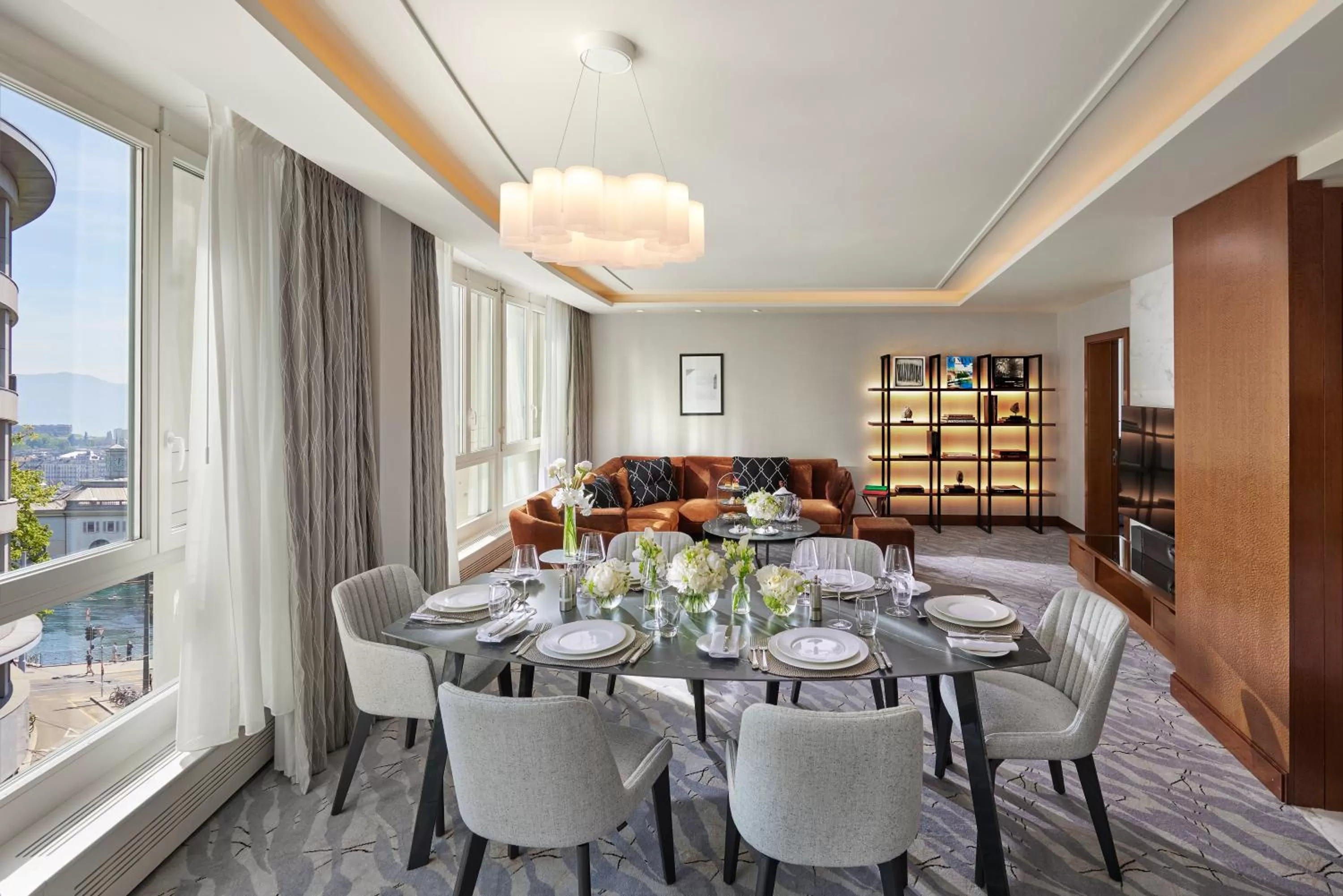 River View Corner Suite King in Mandarin Oriental, Geneva