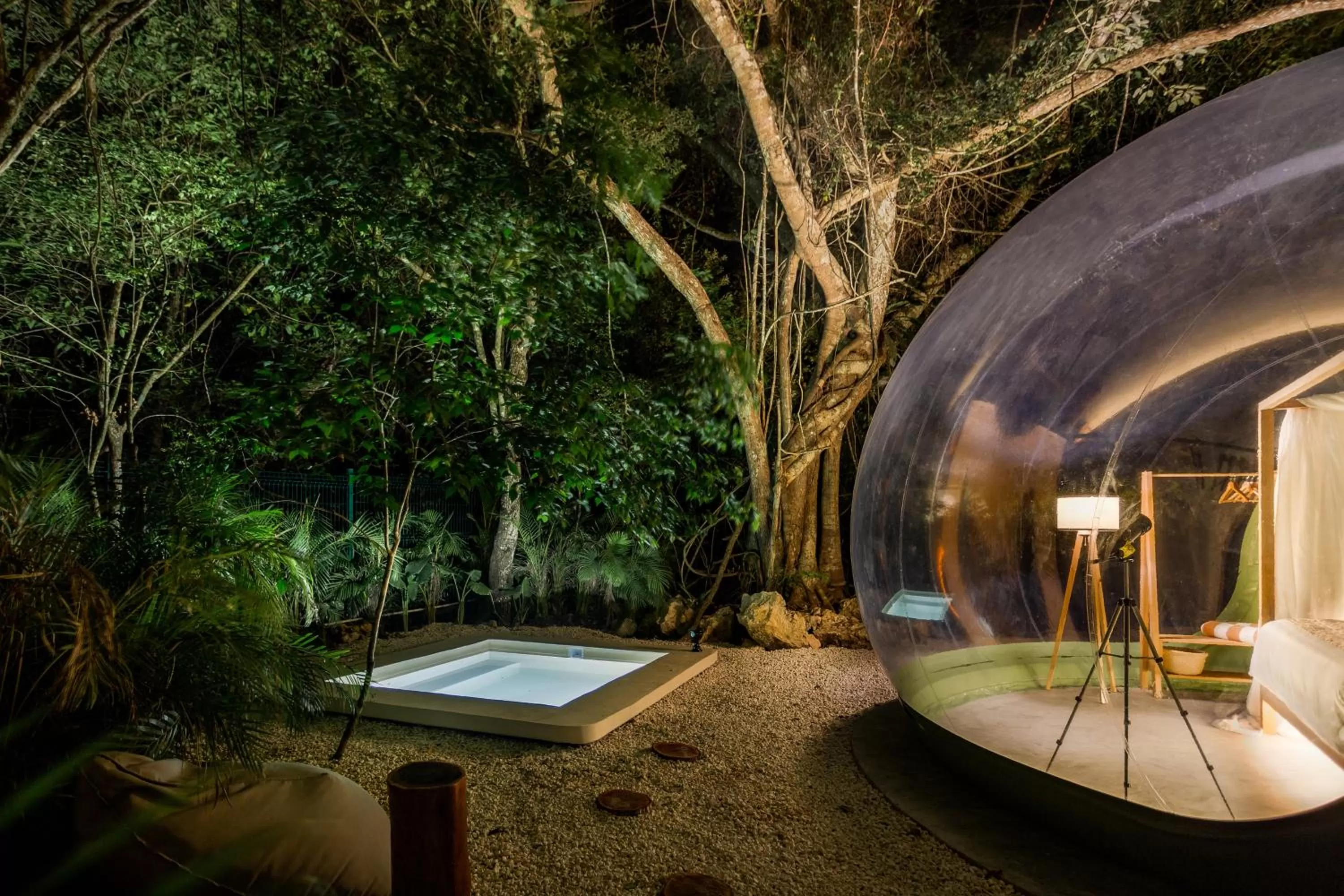 Swimming pool in Oom Bubble Boutique Riviera Cancun - Adults Only