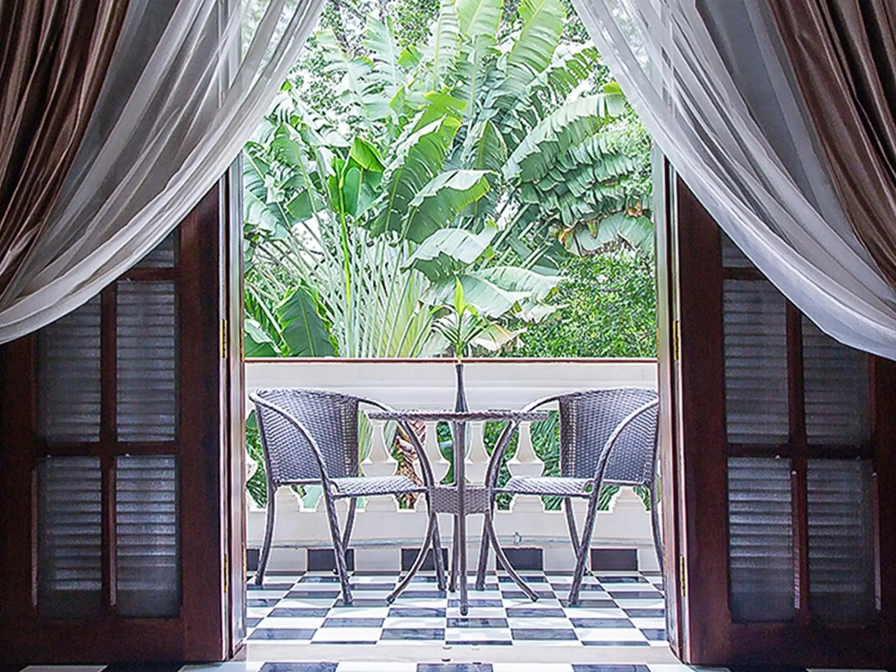 Balcony/Terrace in Chateau d'Angkor La Residence