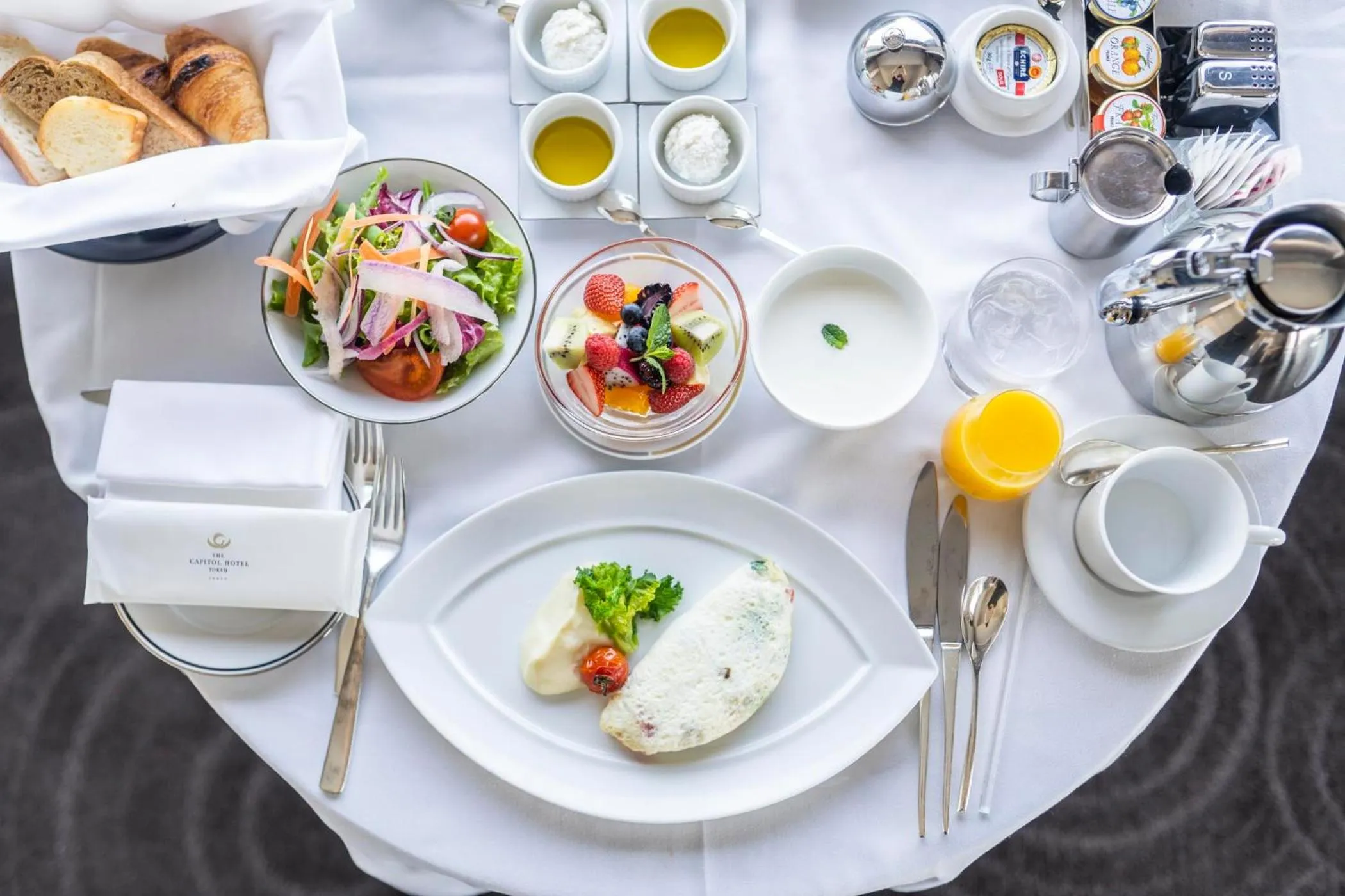 room service in The Capitol Hotel Tokyu
