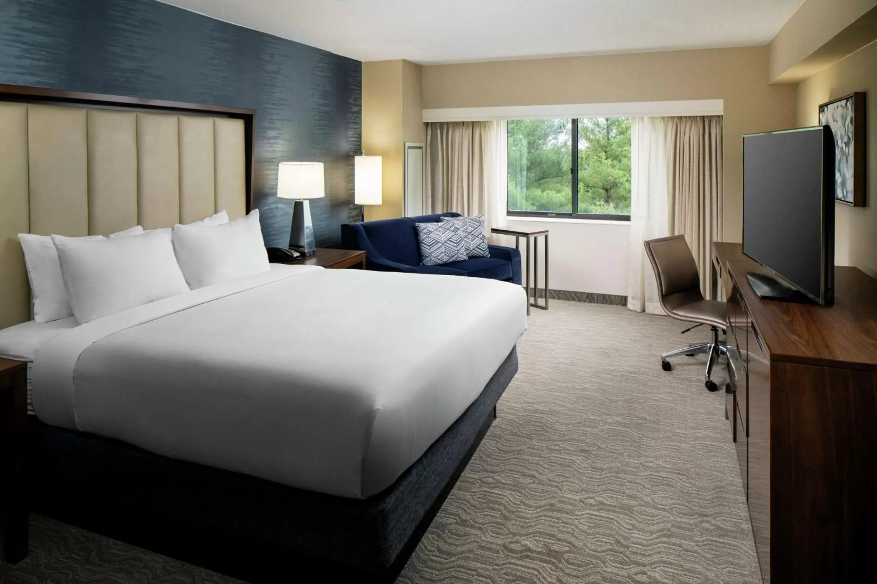 Living room, Bed in DoubleTree by Hilton Nashua
