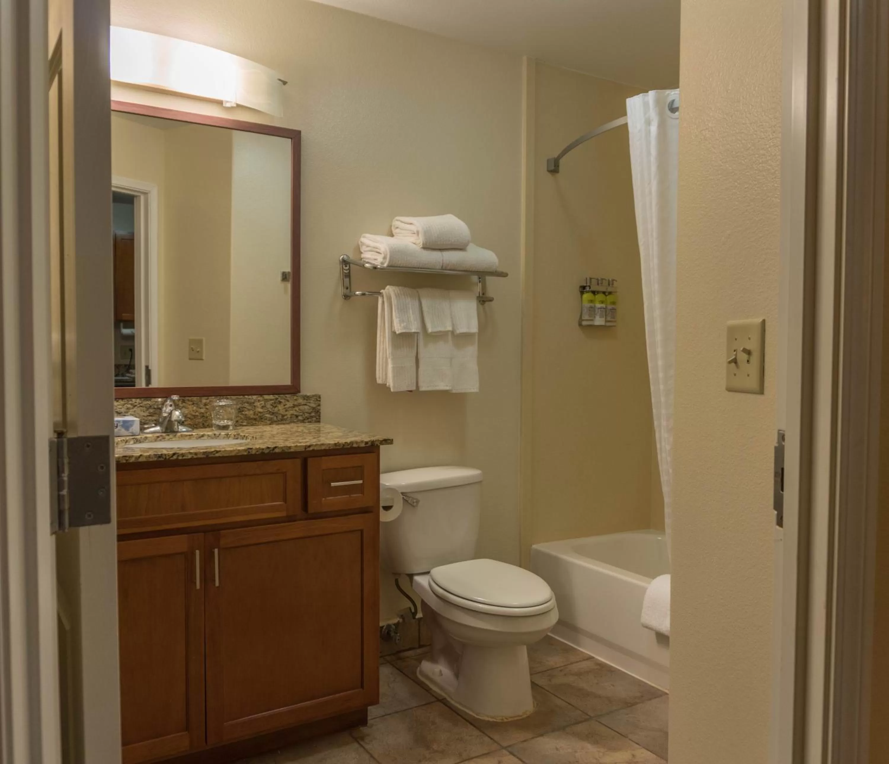 Bathroom in Candlewood Suites Abilene by IHG