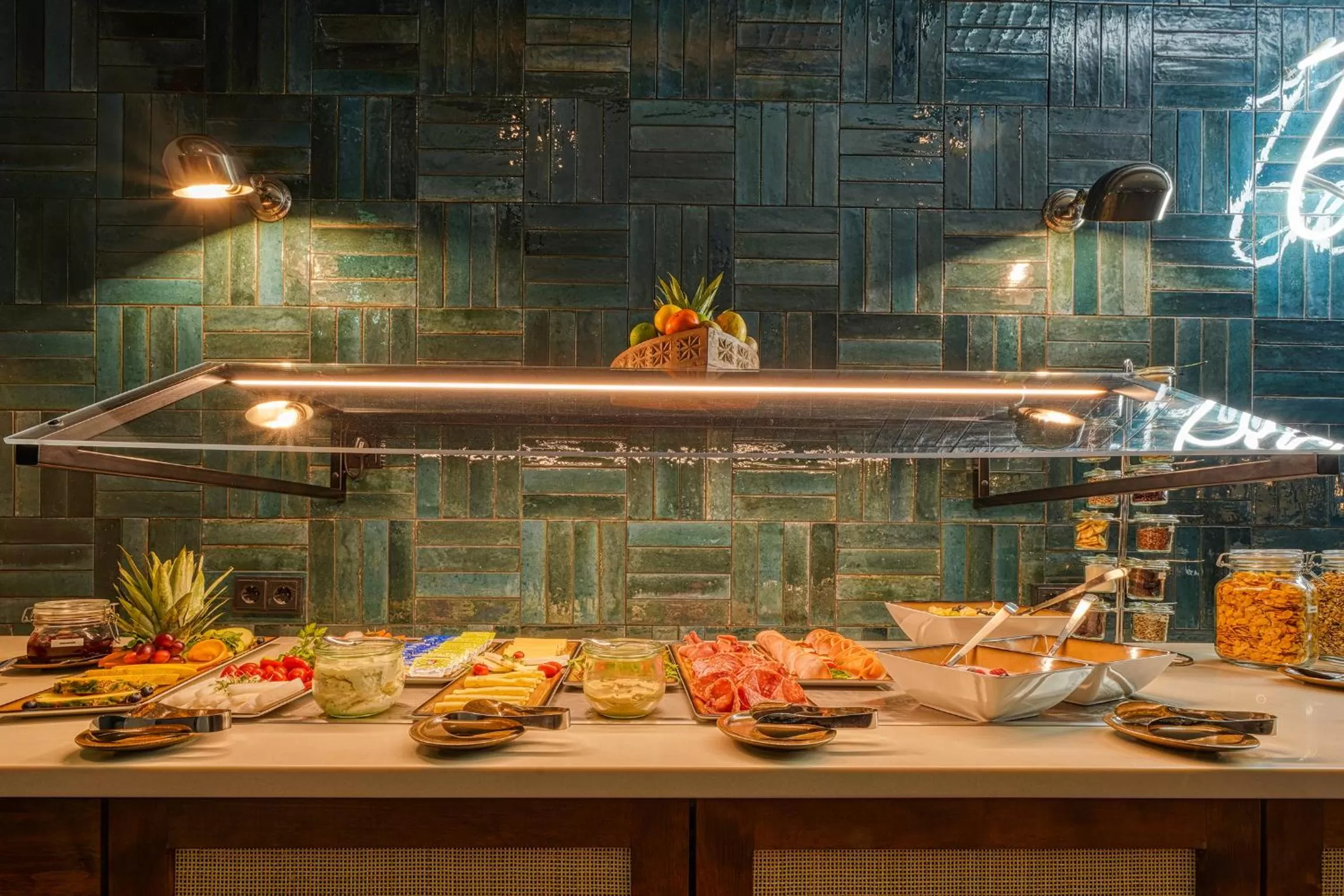 Buffet breakfast in NYCE Hotel Bonn