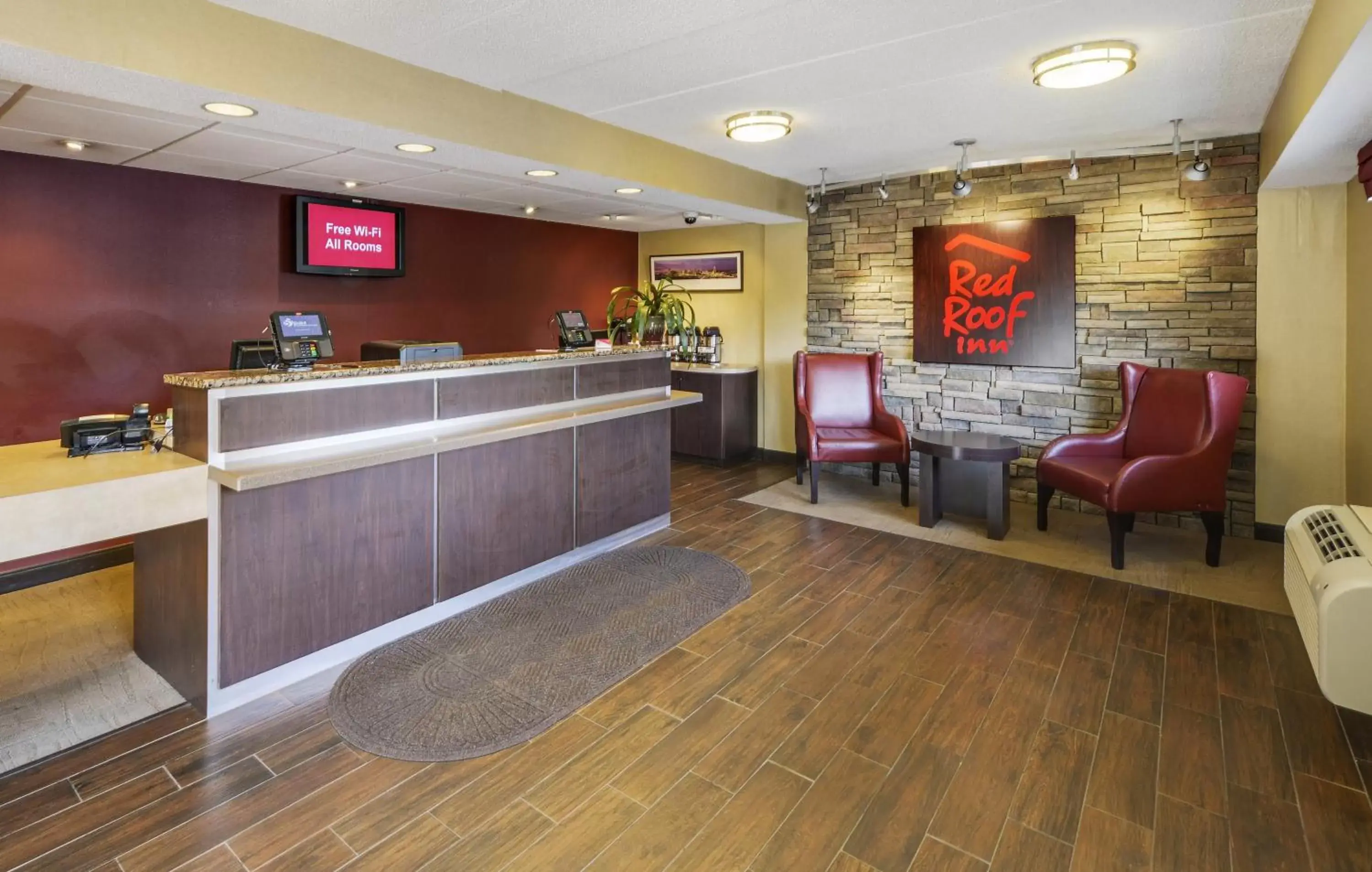 Lobby or reception, Lobby/Reception in Red Roof Inn Richmond South