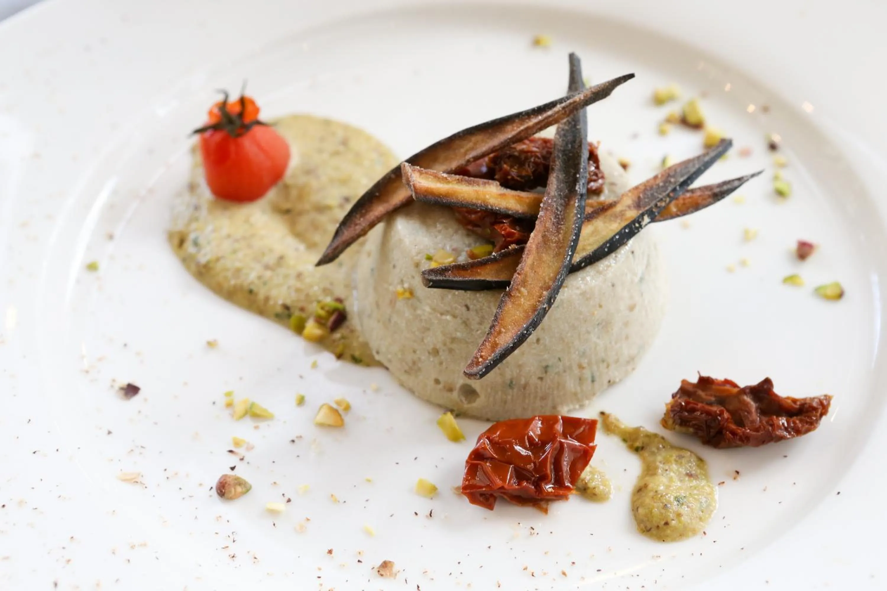 Food close-up in Grand Hotel Tettuccio