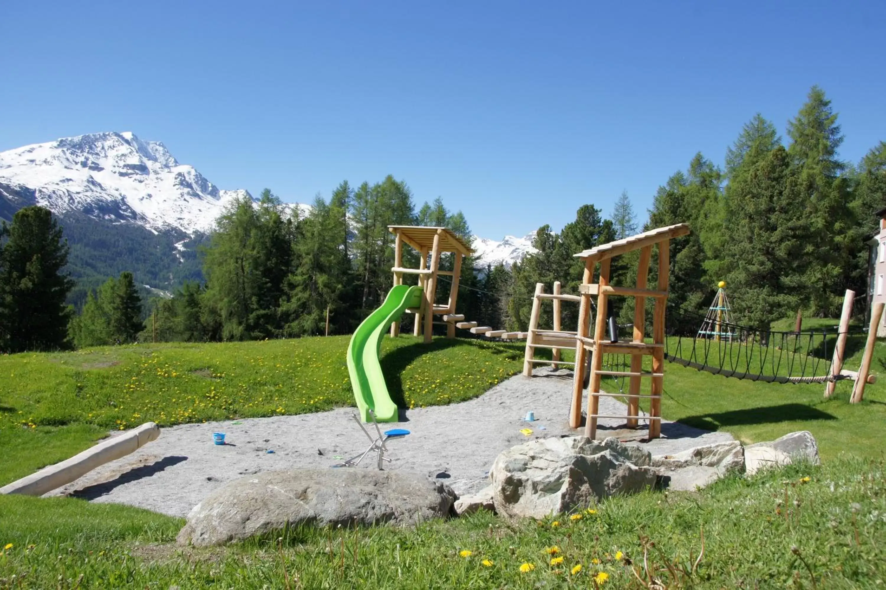 Children play ground, Children's Play Area in Randolins Familienresort