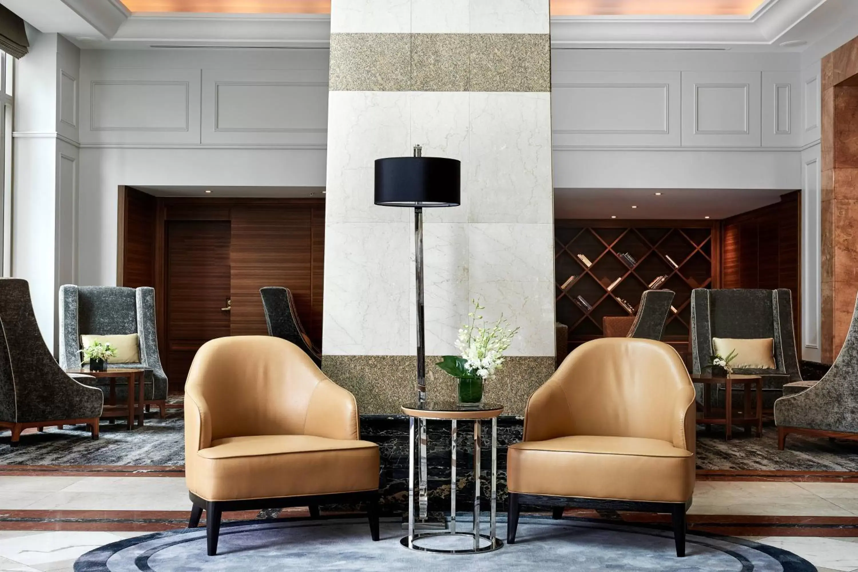 Lobby or reception, Seating Area in Brisbane Marriott Hotel