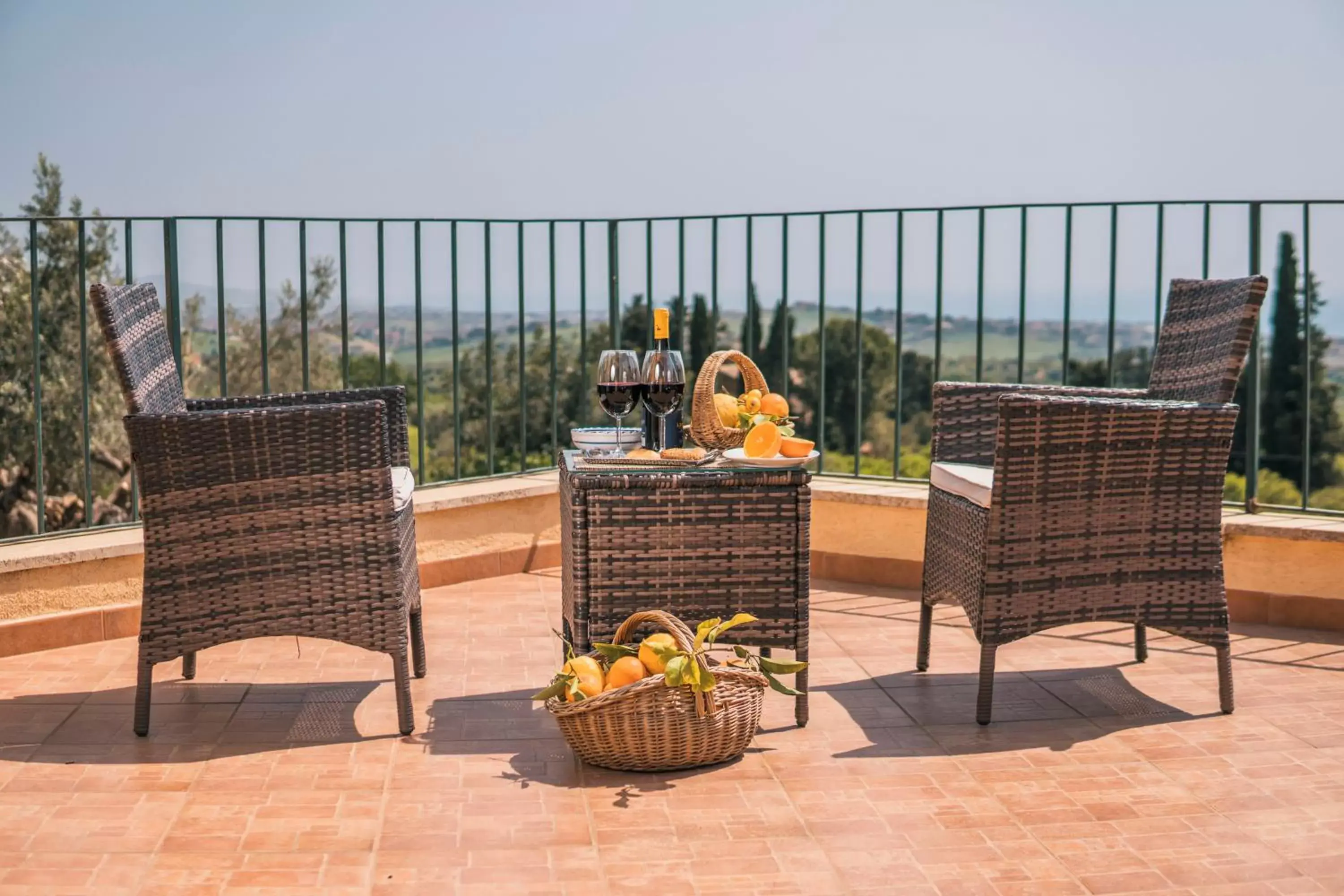 Balcony/Terrace in Villa La Lumia B&B Suites & Apartments