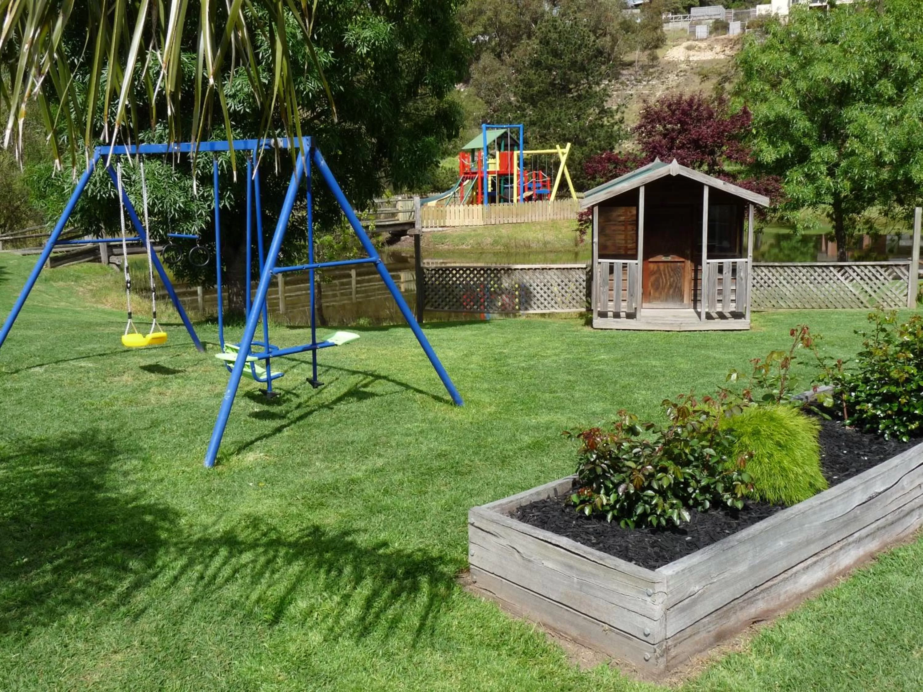 Children play ground in Barwon Valley Lodge