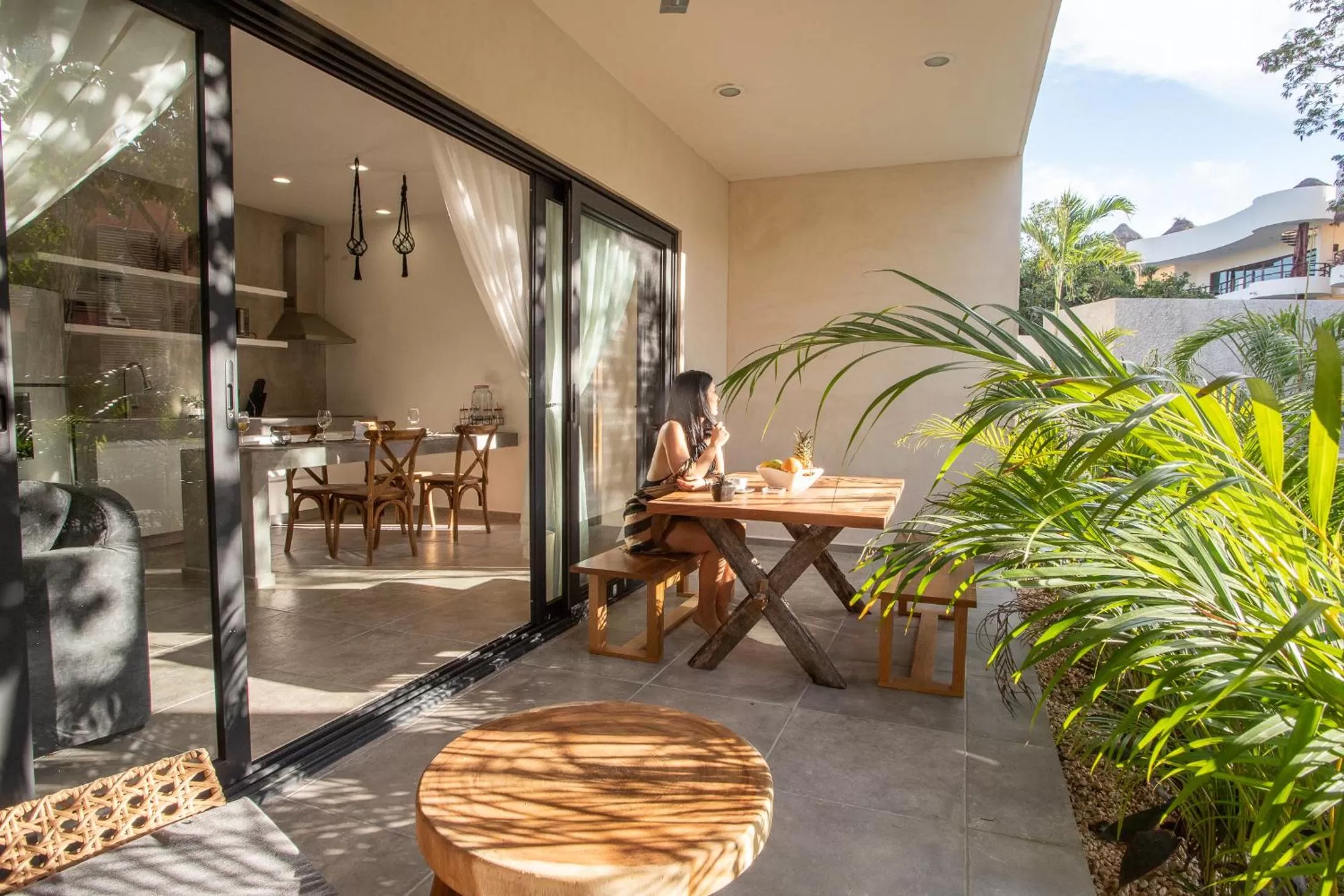 Balcony/Terrace in Panacea Condo Tulum