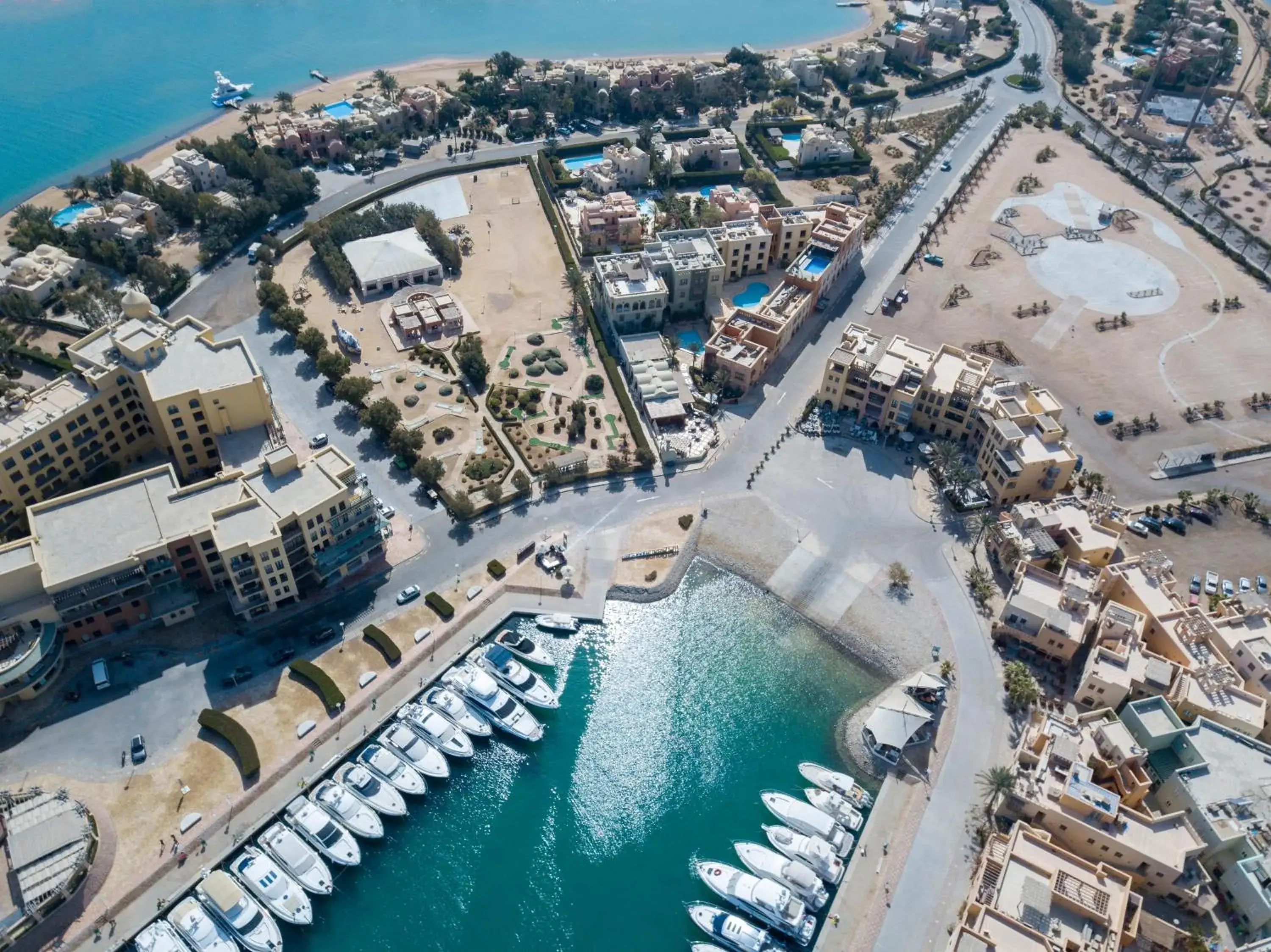 Natural landscape, Bird's-eye View in Ali Pasha Hotel