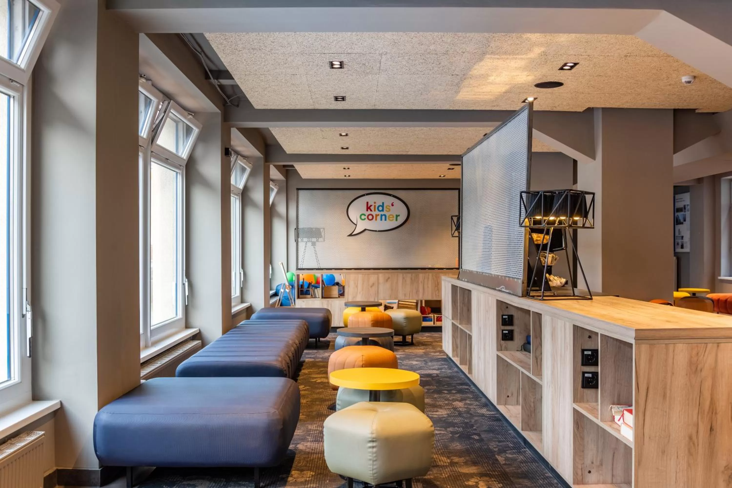 Lobby or reception in a&o Hamburg City