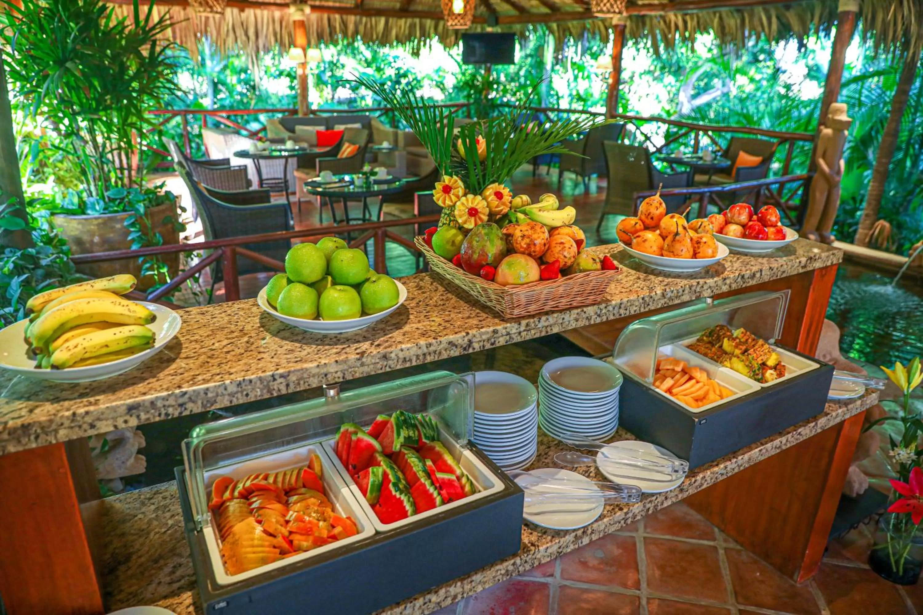 Food and drinks in Jardin del Eden Boutique Hotel