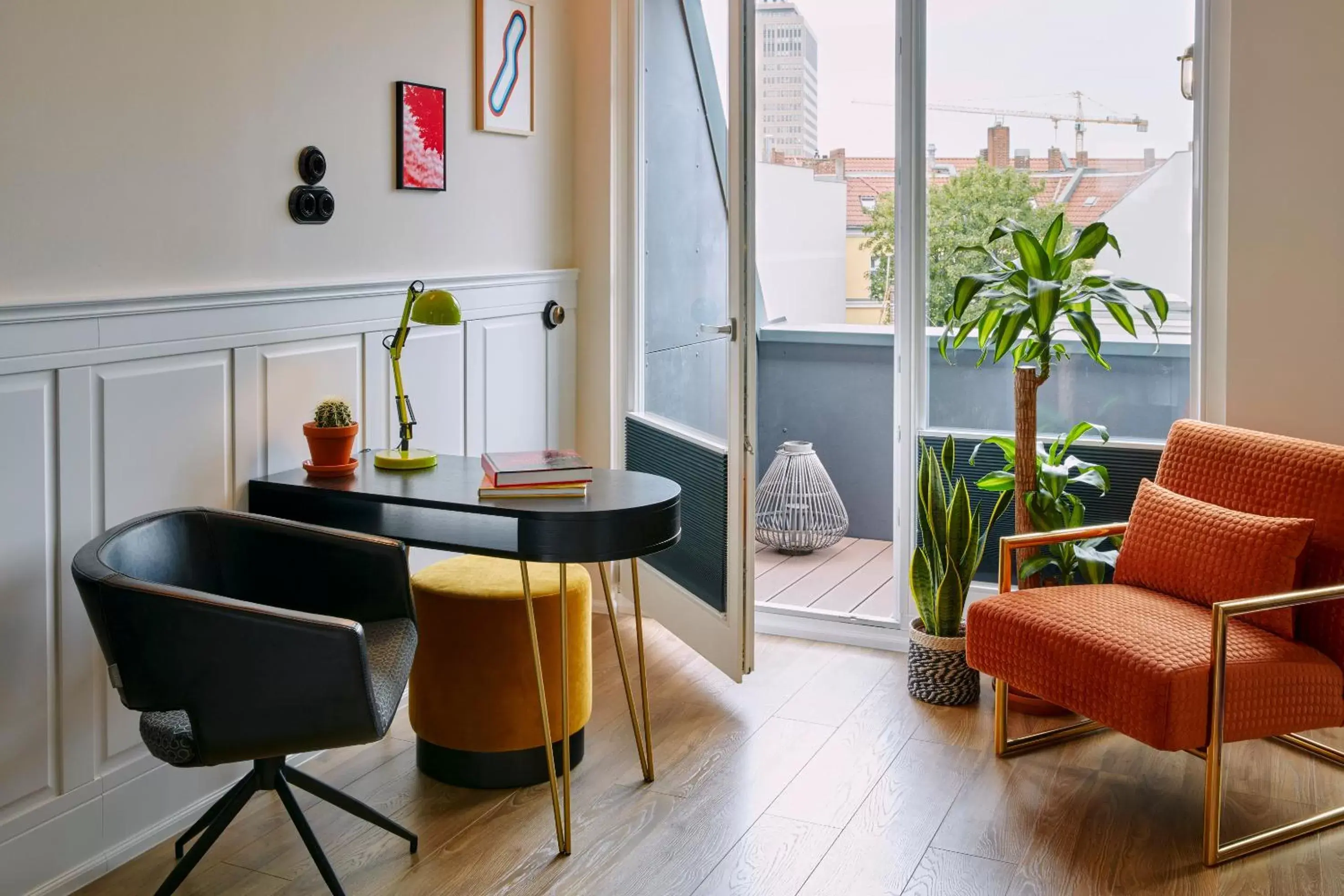 Balcony/Terrace in Max Brown Hotel Ku'damm, part of Sircle Collection