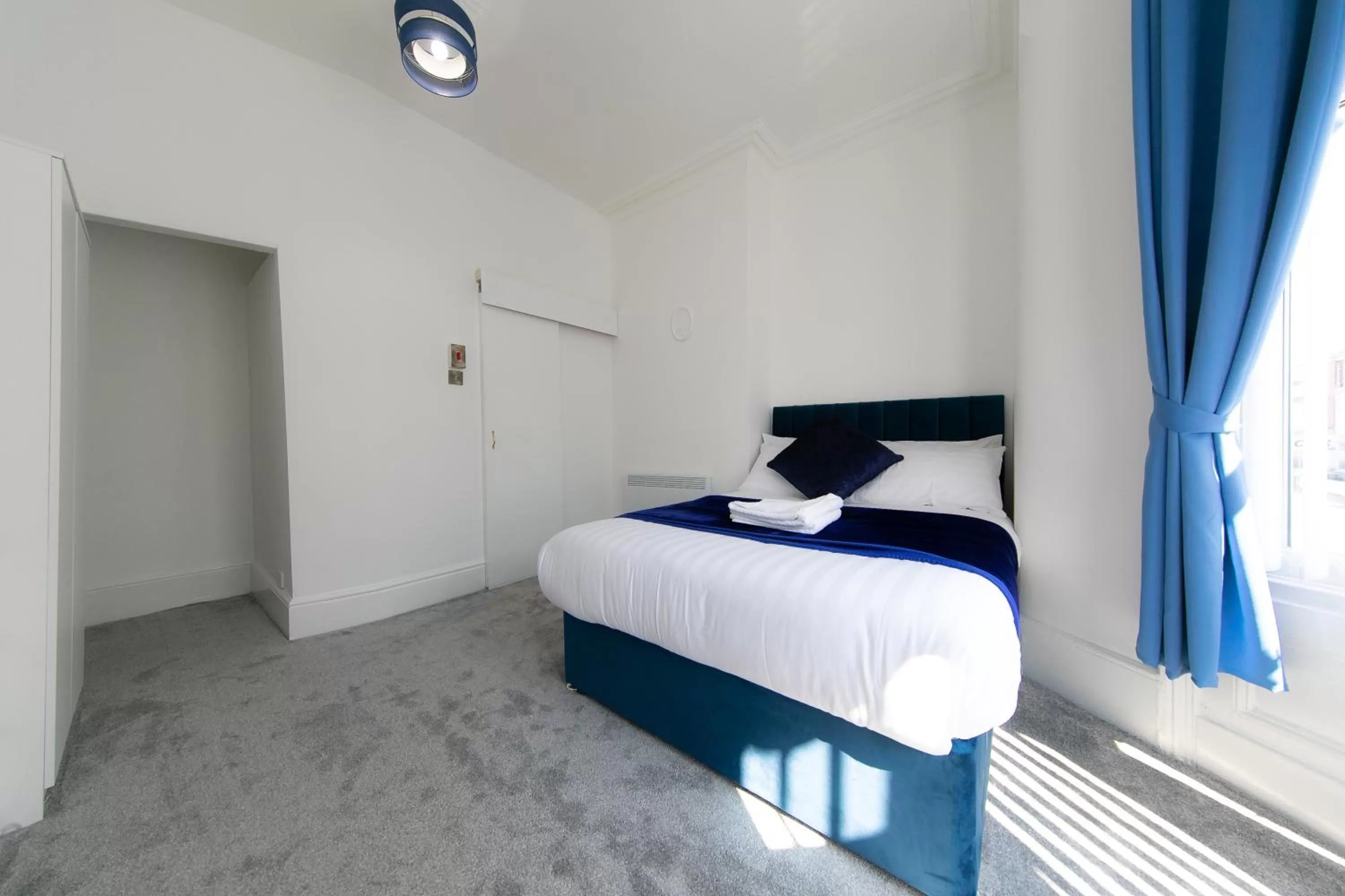 Bed in The New Apollo Hotel