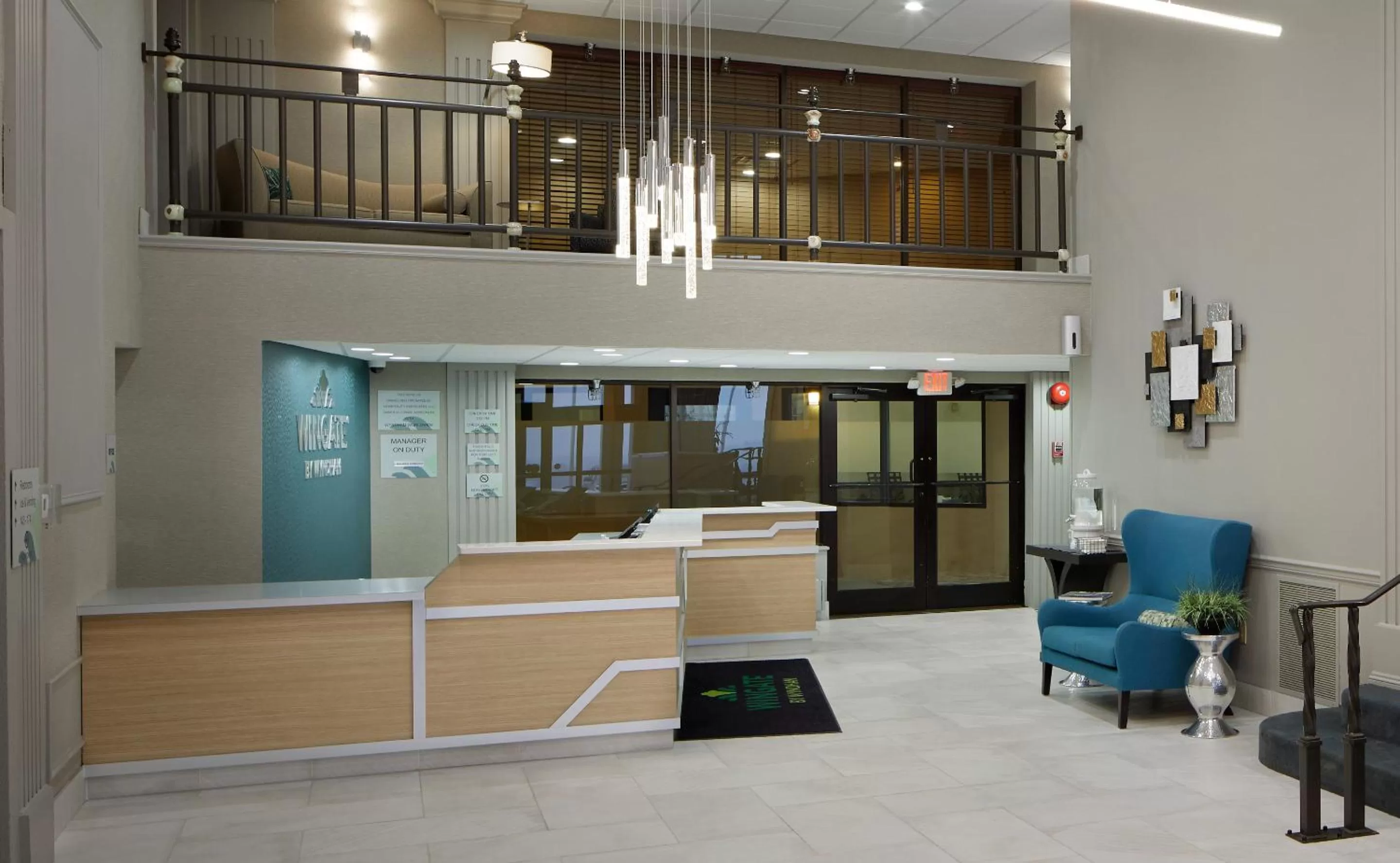 Lobby or reception in Wingate by Wyndham St. Clairsville/Wheeling
