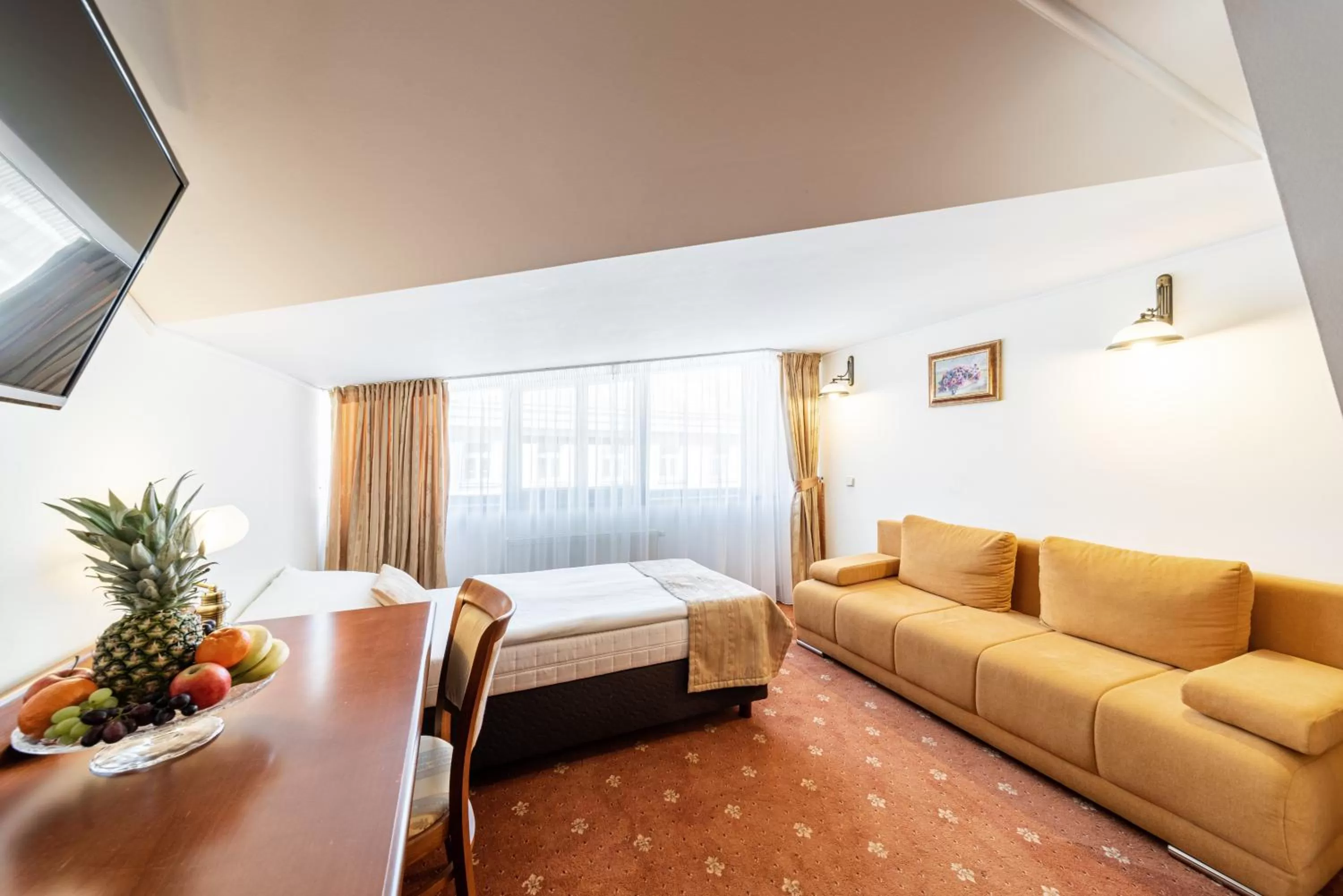Living room in Arkada Hotel Praha