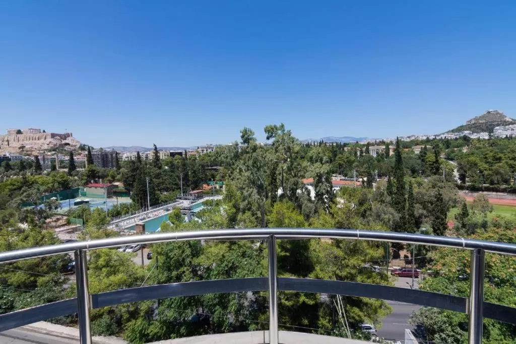 City view in Arditou Akropolis Apartments-Suites