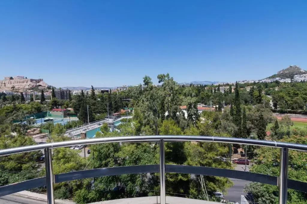 City view in Zappeoion Apartments-Suites