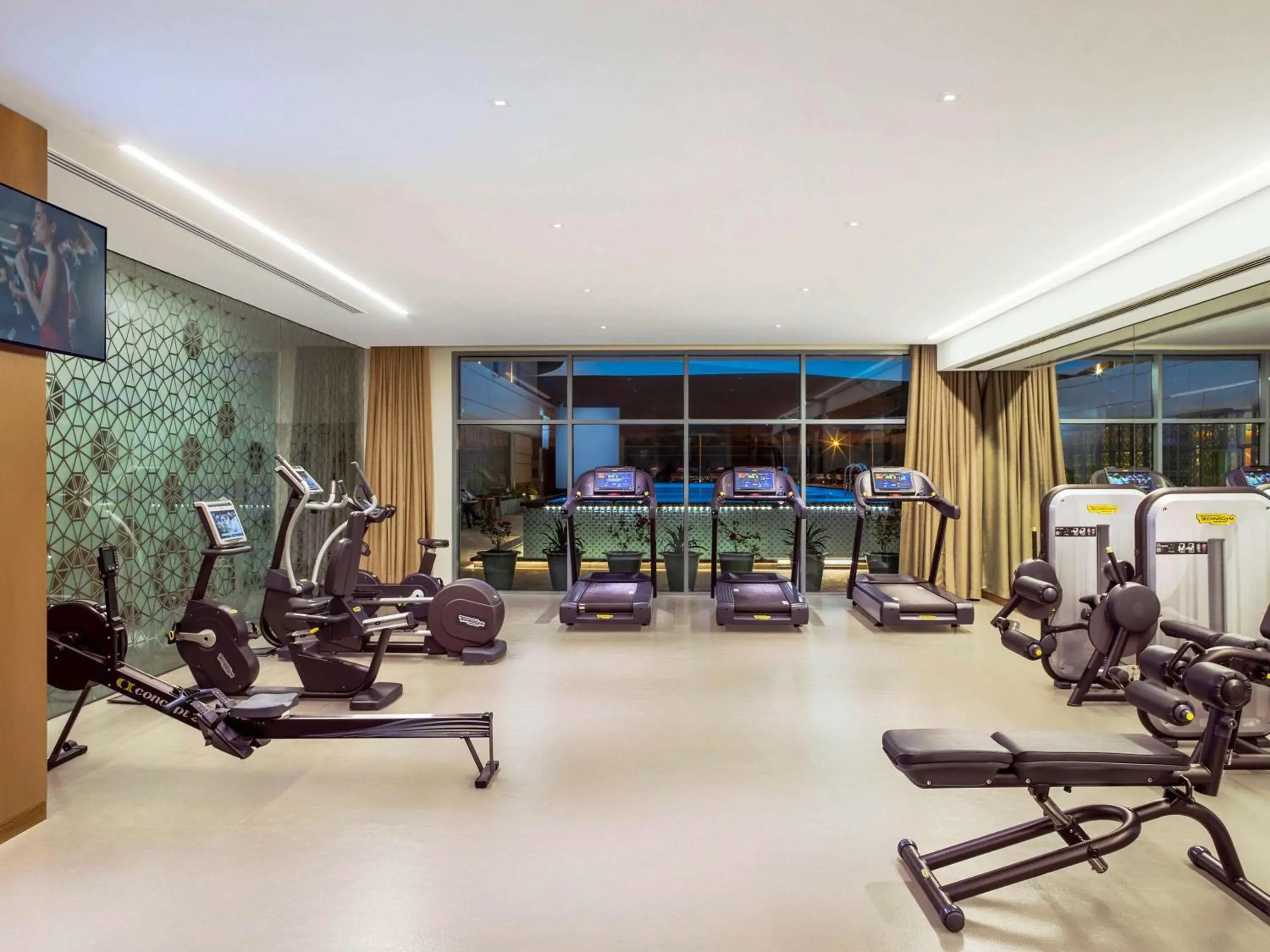 Property building, Fitness Center/Facilities in Novotel Muscat Airport