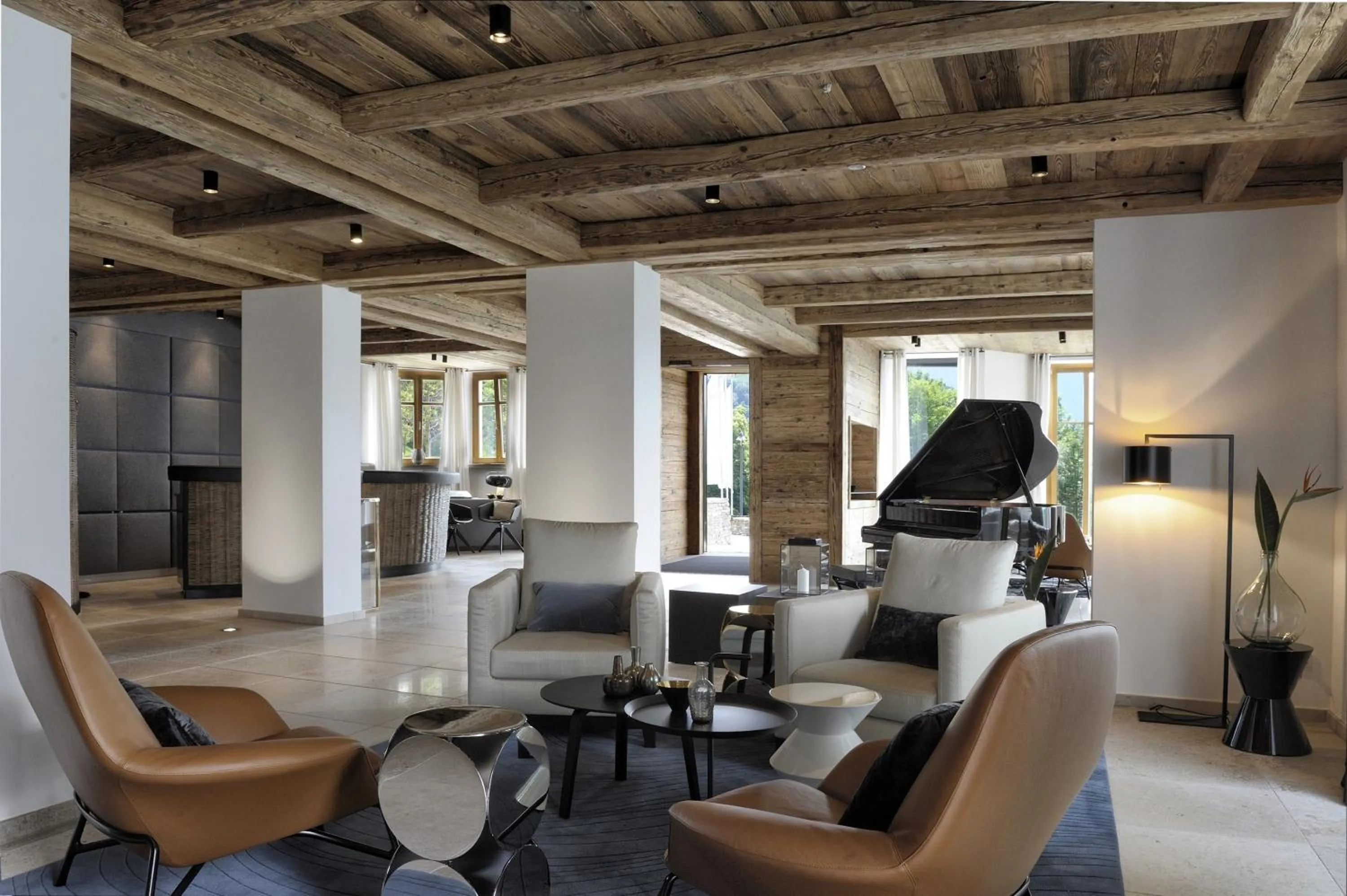 Lobby or reception in Das Tegernsee