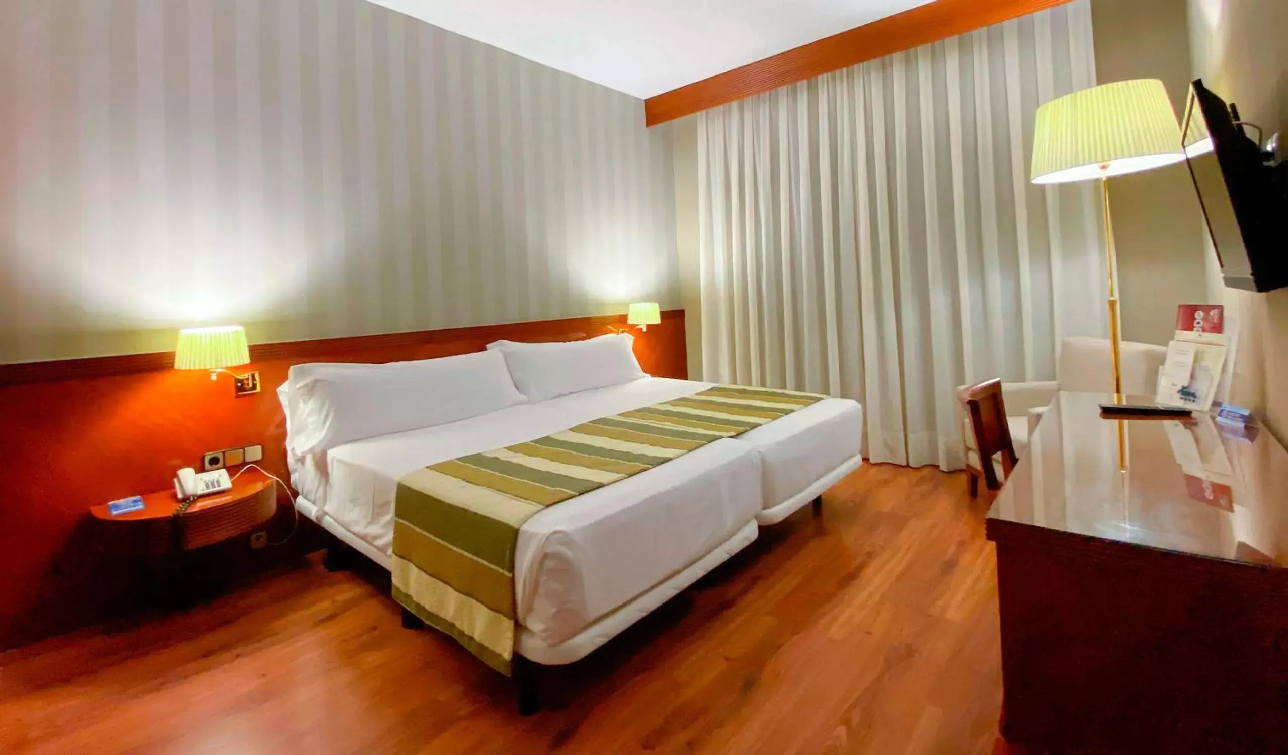 Bed in Hotel Torremangana
