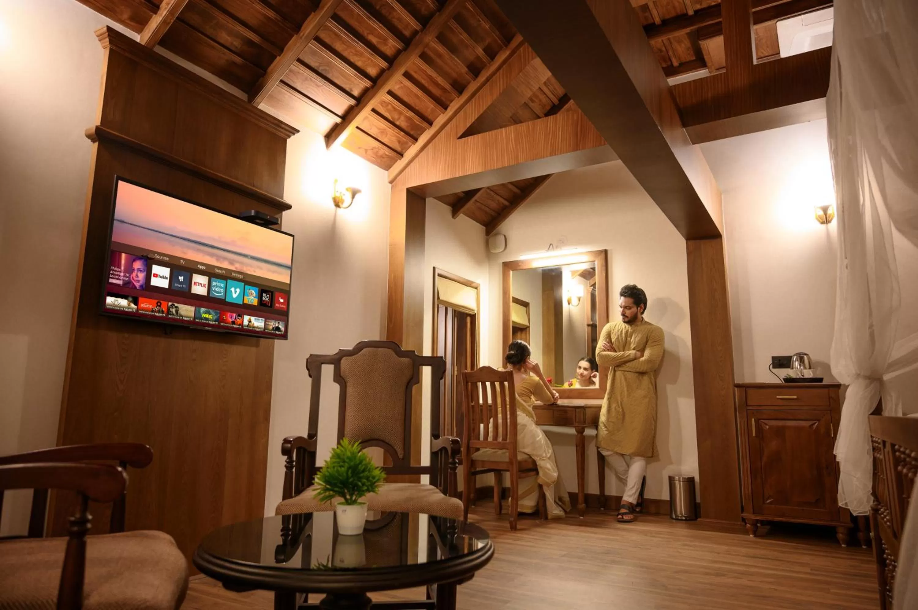 Living room in Surya Heritage Hotels