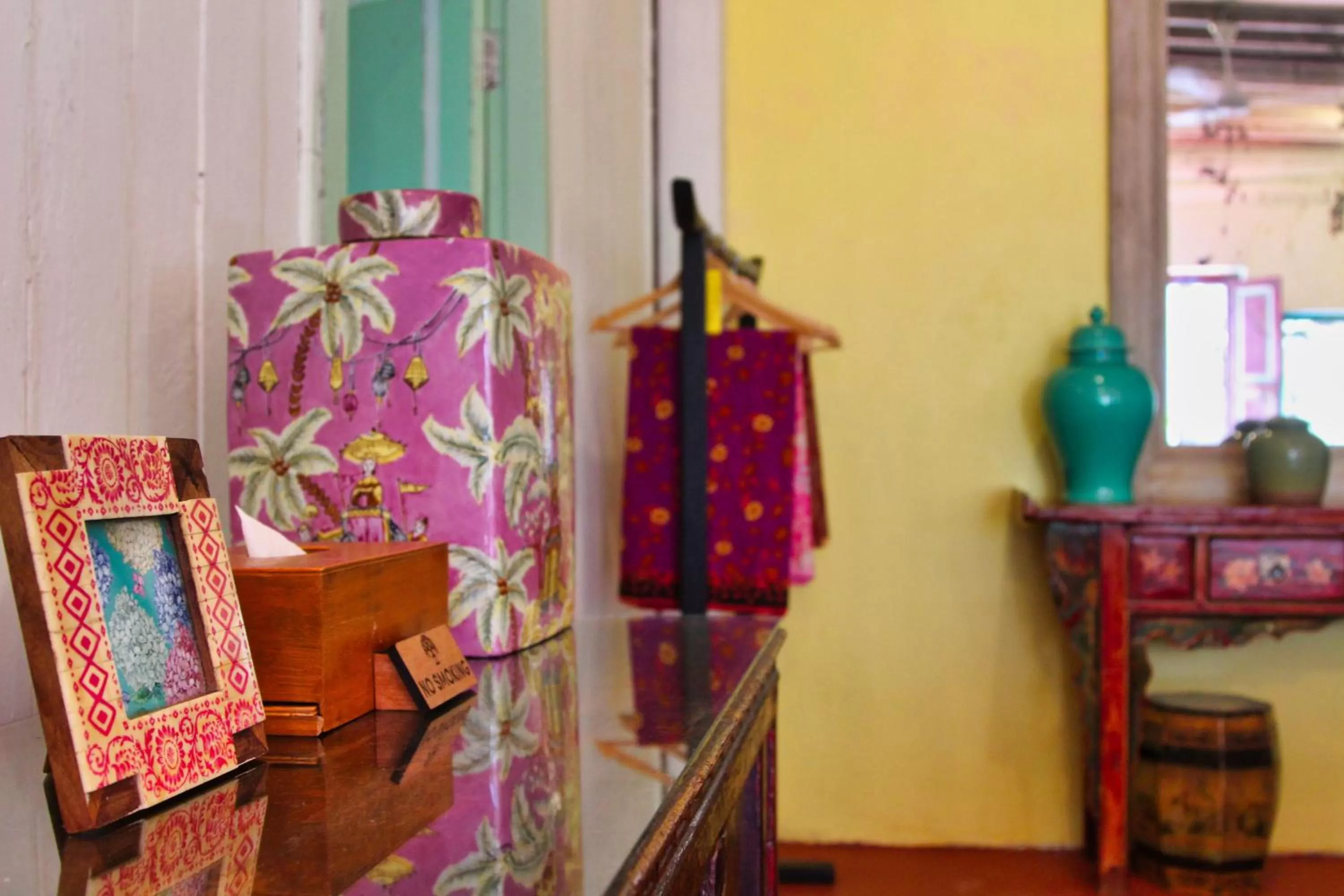 Decorative detail in Temple Tree Resort