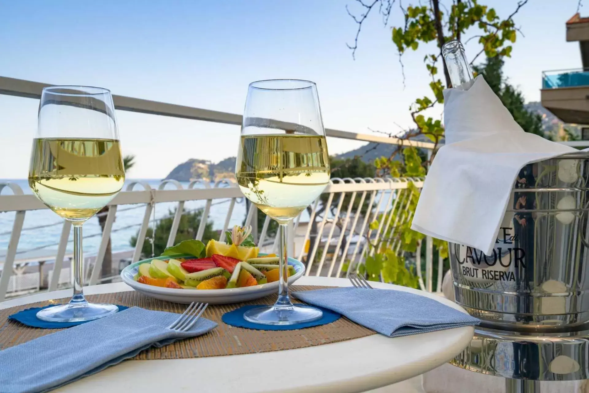 Balcony/Terrace in Hotel Rivage Taormina