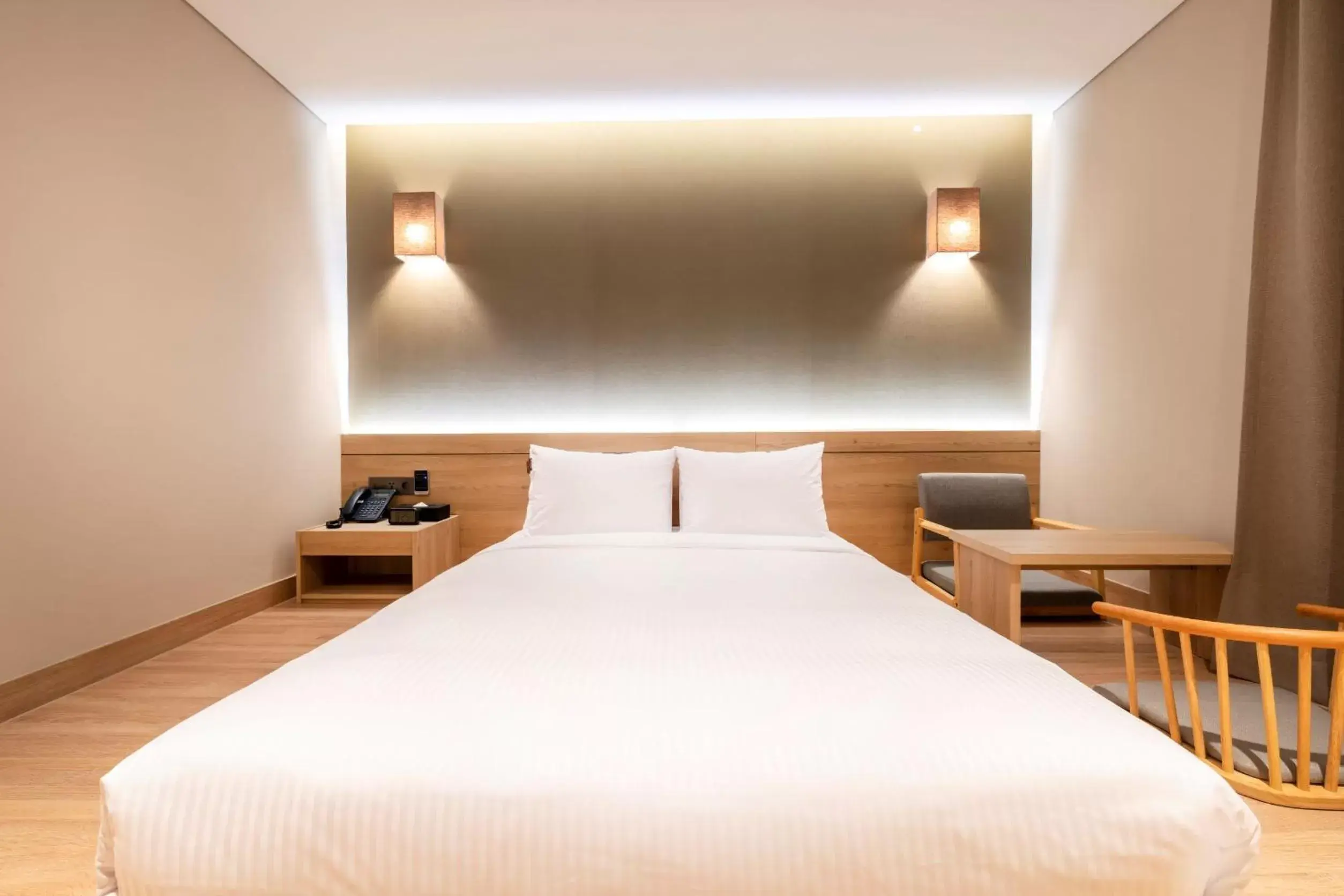 Bed in Hotel Foret The Spa Bed in Hotel Foret The Spa