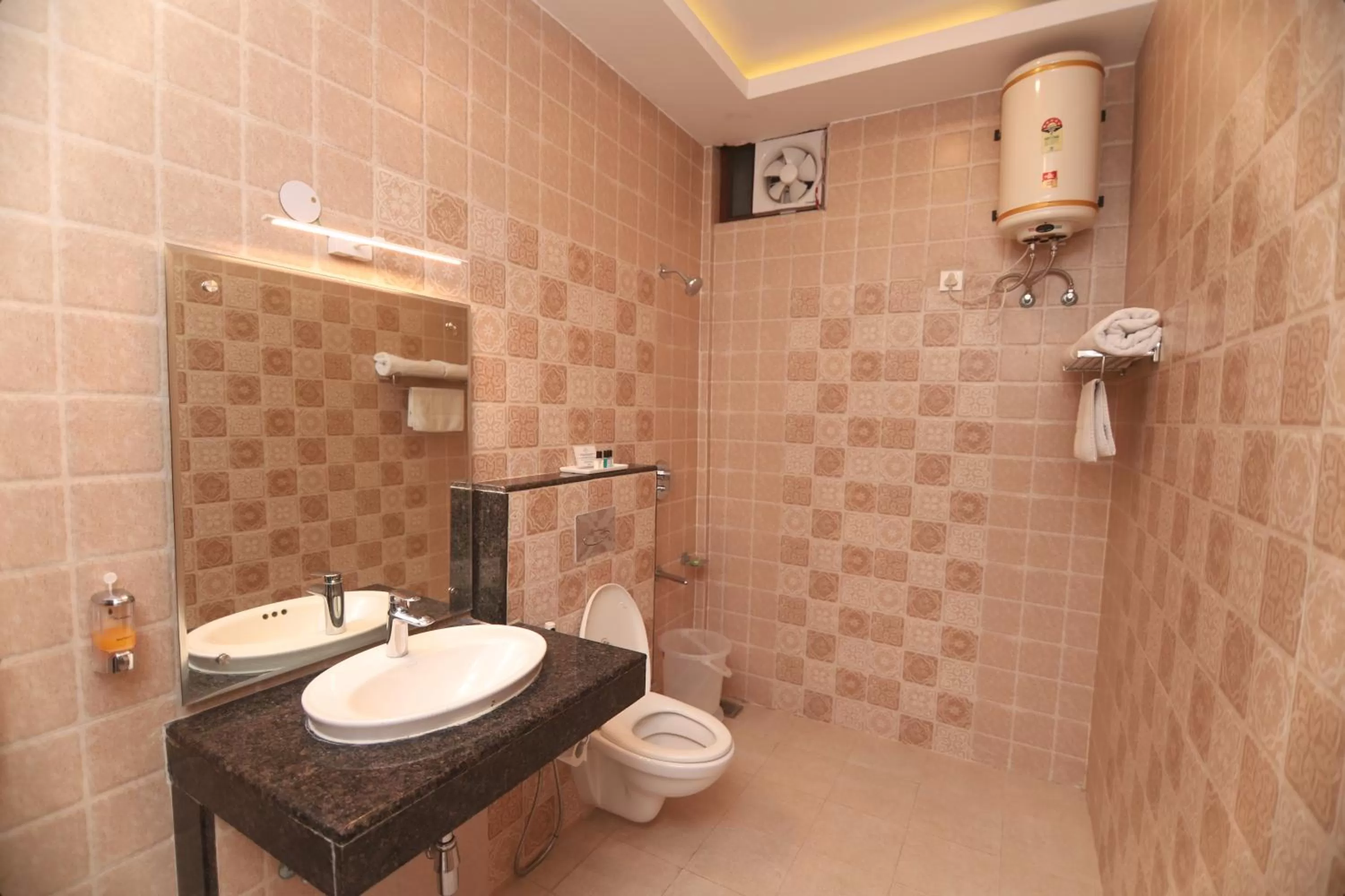 Bathroom in Indira Nikunj Rubystone Exotic