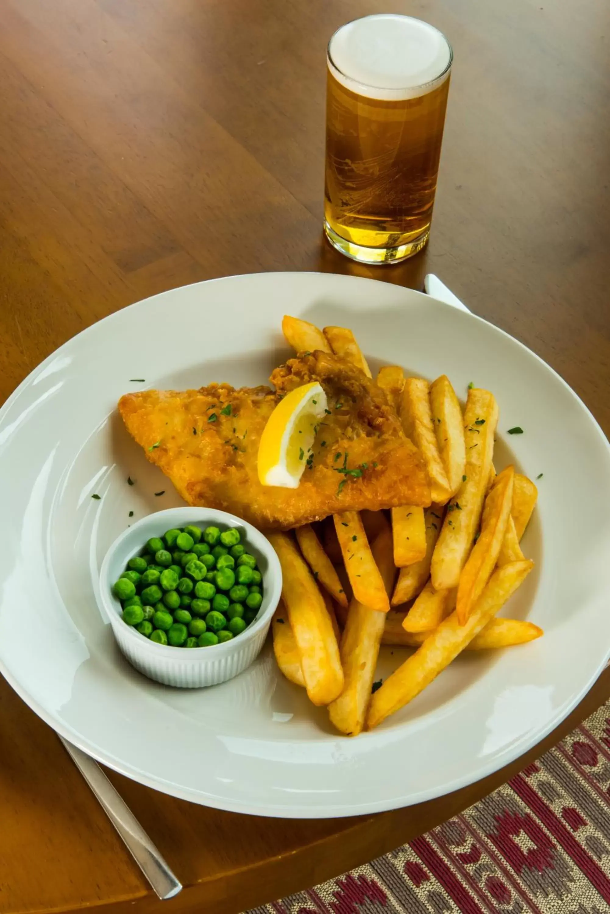 Food close-up in Cliffden Hotel