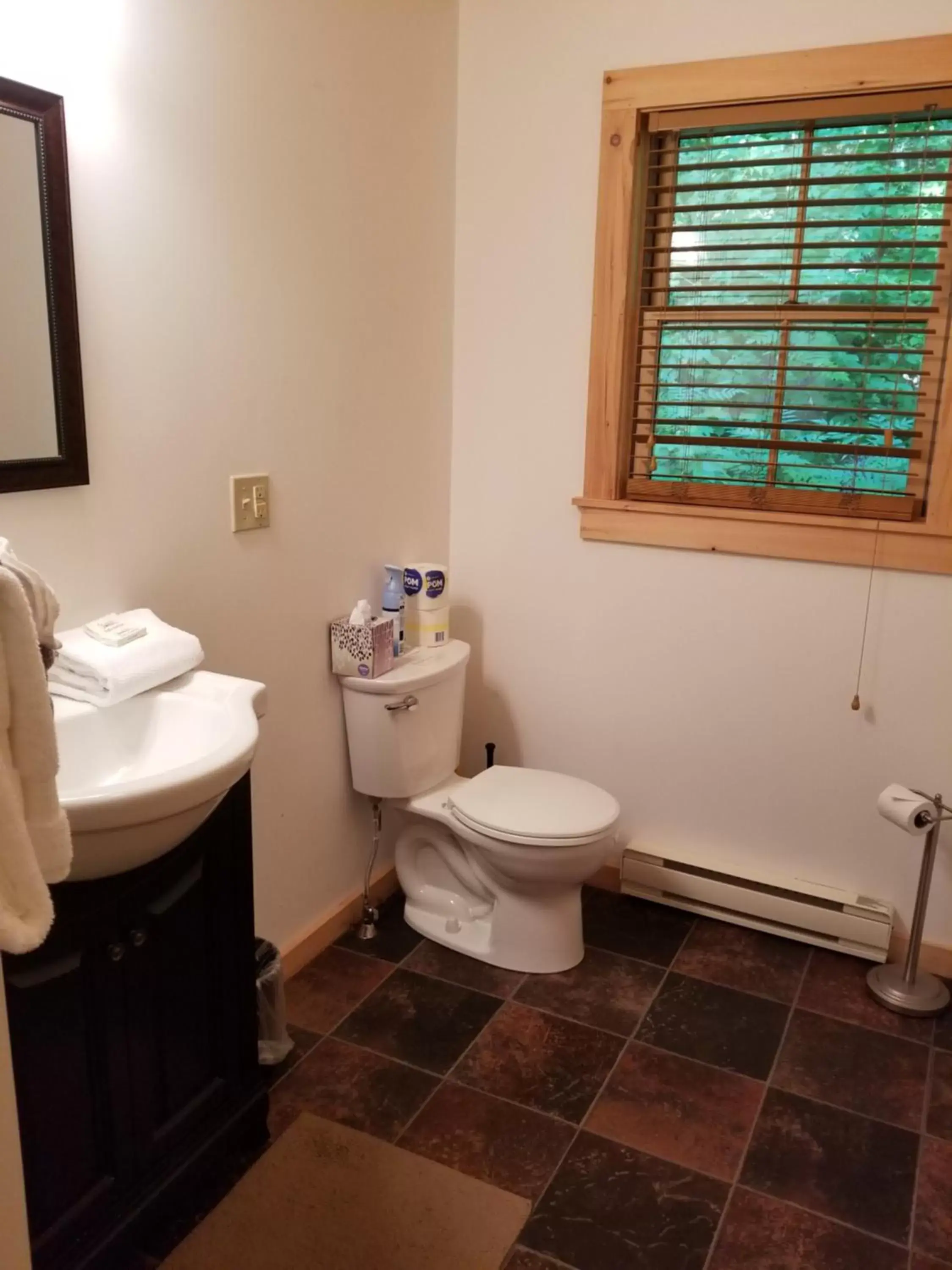 Bathroom in Trails End Inn