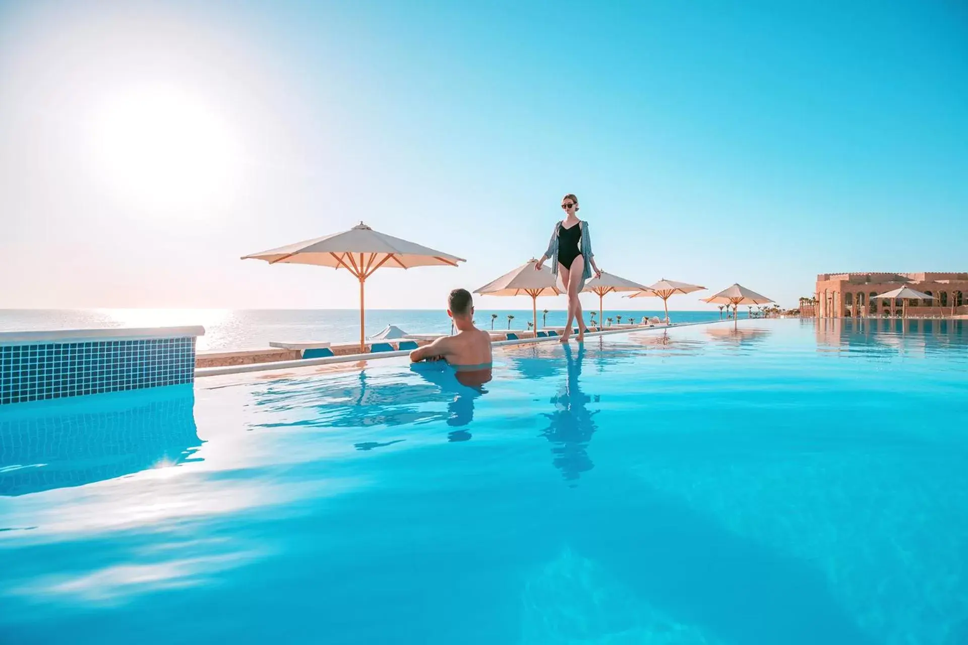 Swimming Pool in Pickalbatros Citadel Resort Sahl Hasheesh