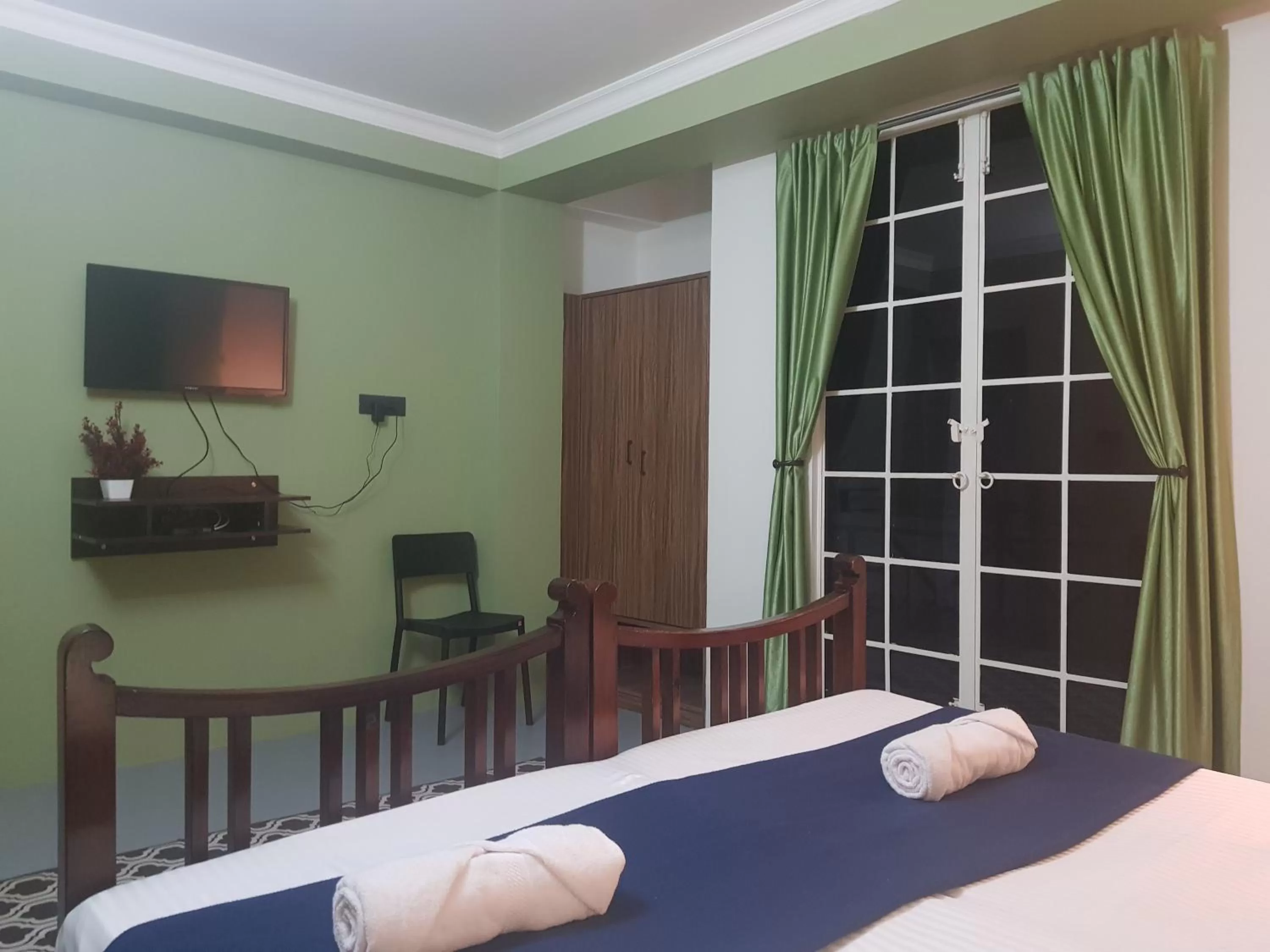 Bed in Rockski Boutique Bed & Breakfast