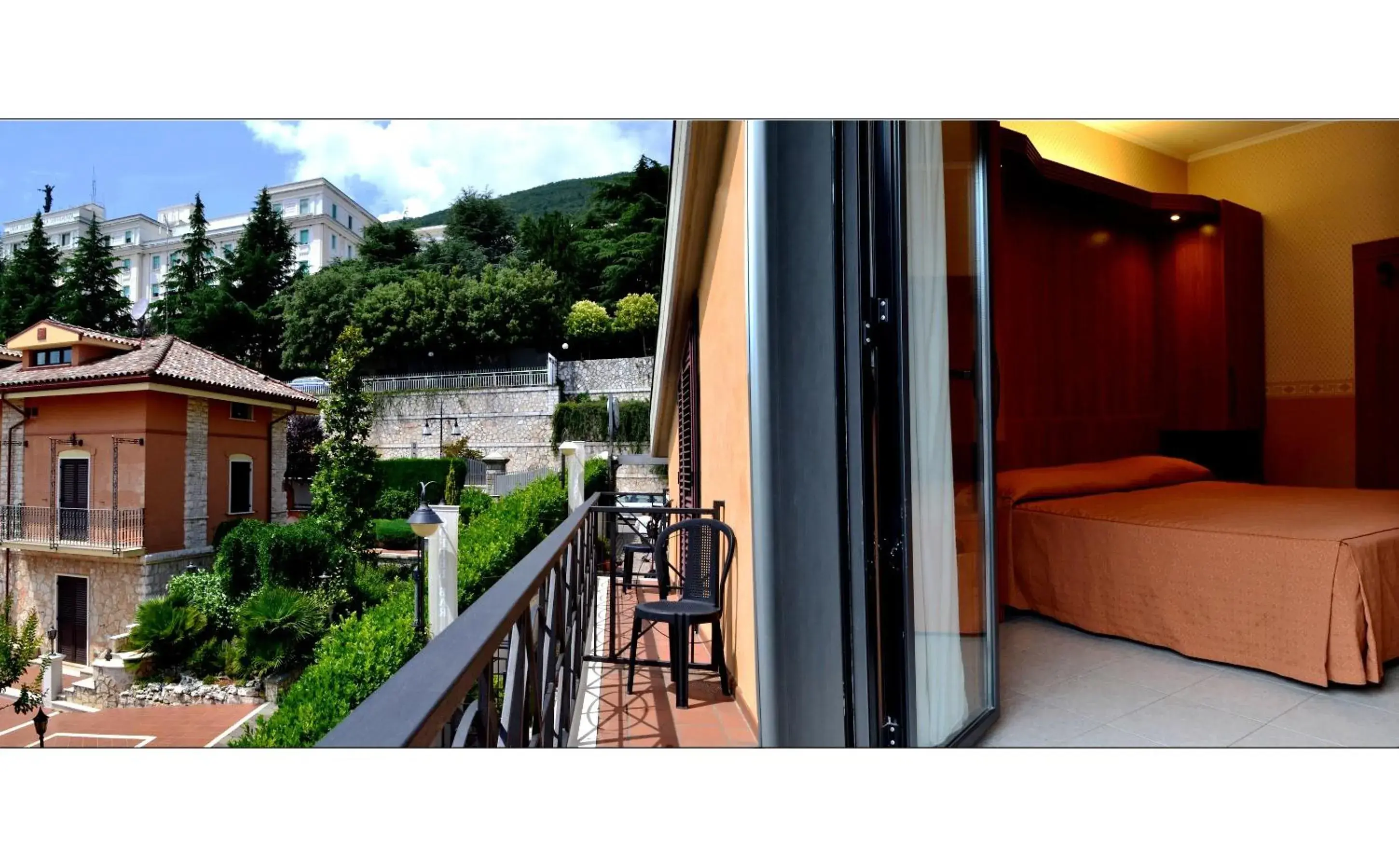 Balcony/Terrace in Hotel Colonne - Alihotels