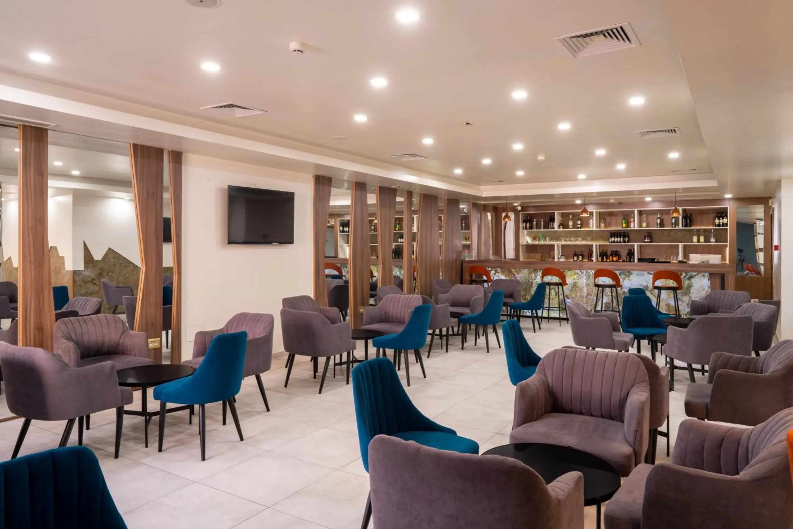 Lounge or bar, Restaurant/Places to Eat in Yadis Ibn Khaldoun Hotel
