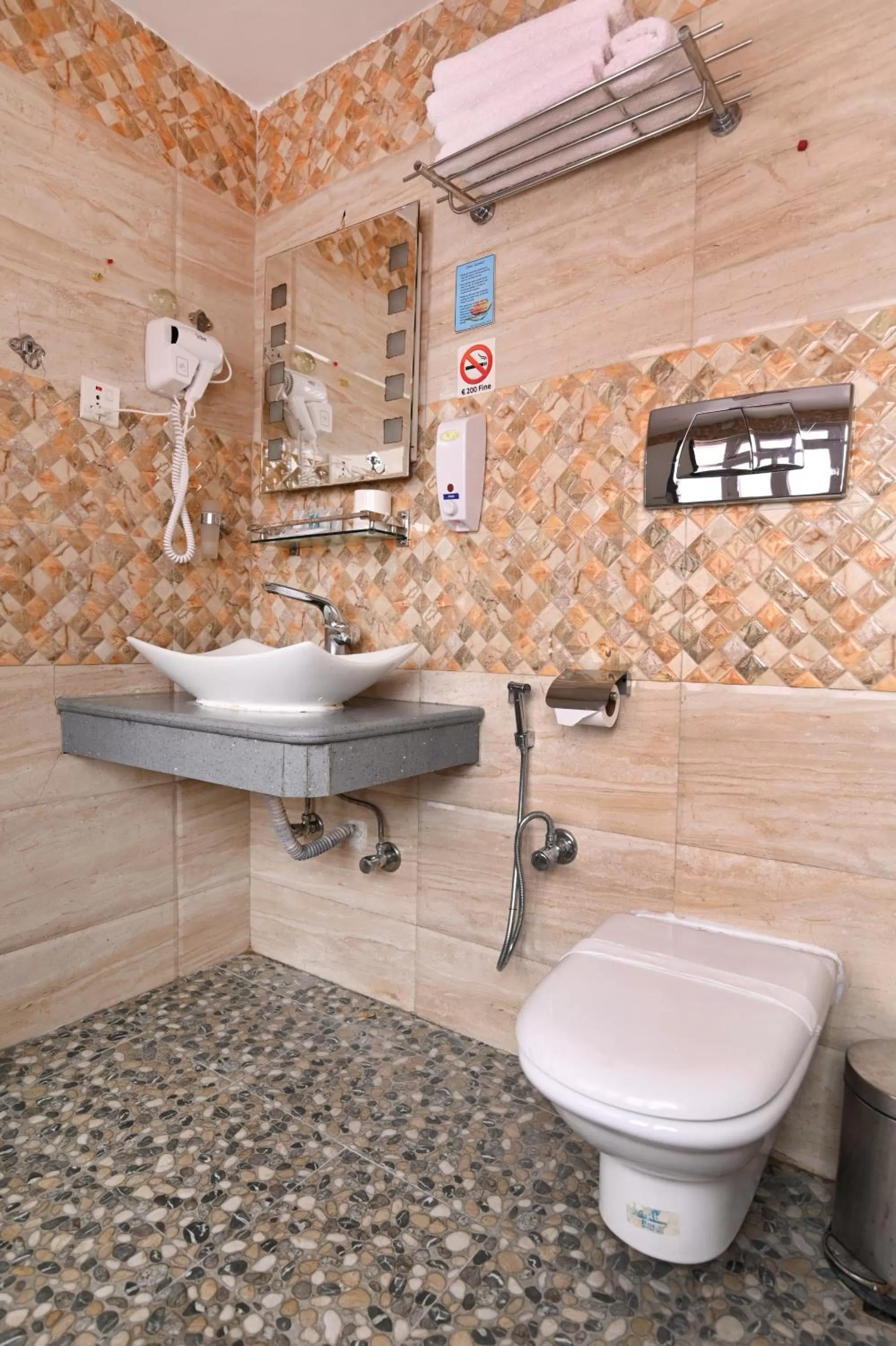 Bathroom in Hotel M Square Pvt.Ltd