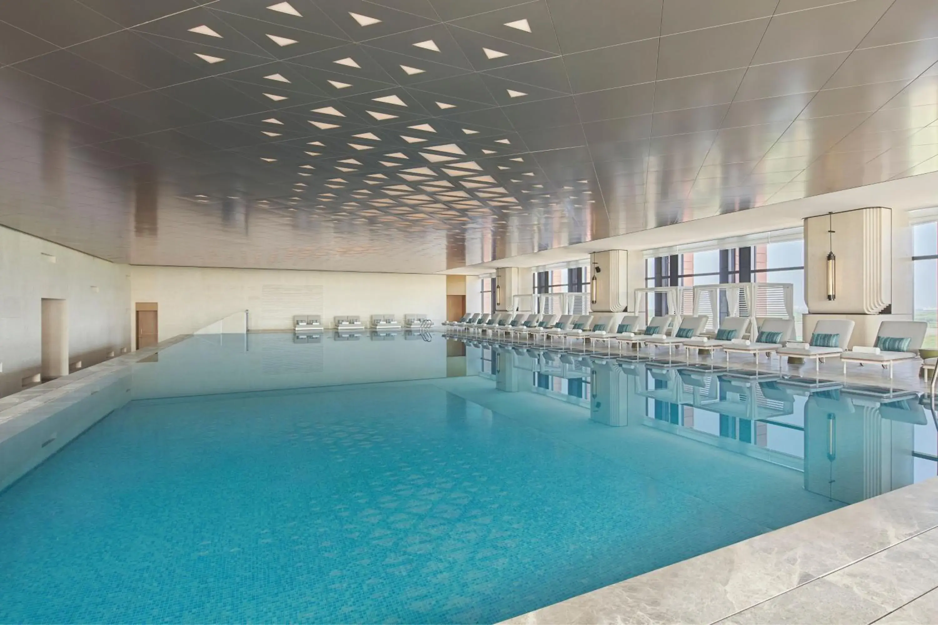 Swimming Pool in Tianjin Marriott Hotel National Convention and Exhibition Center