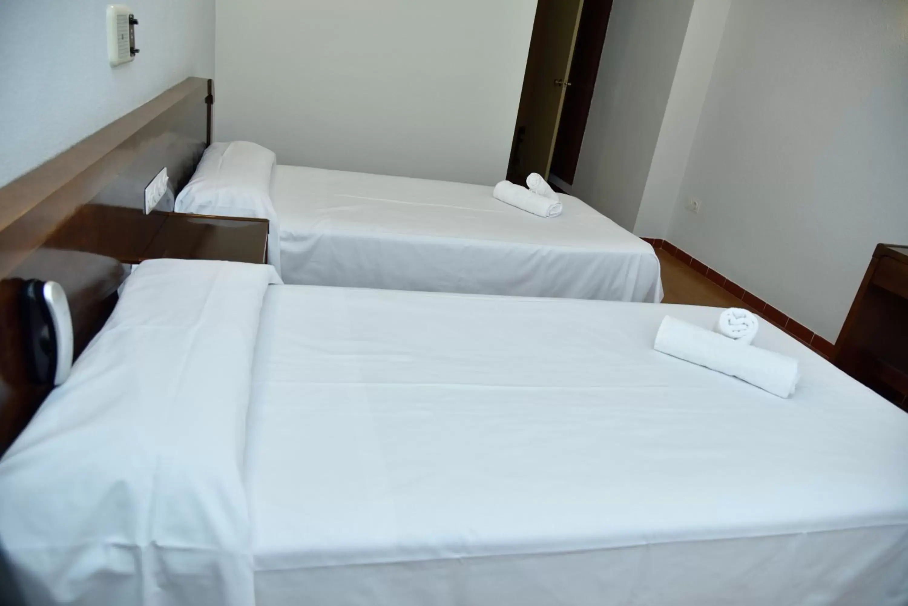 Bed in Hotel Sierra de Arcos