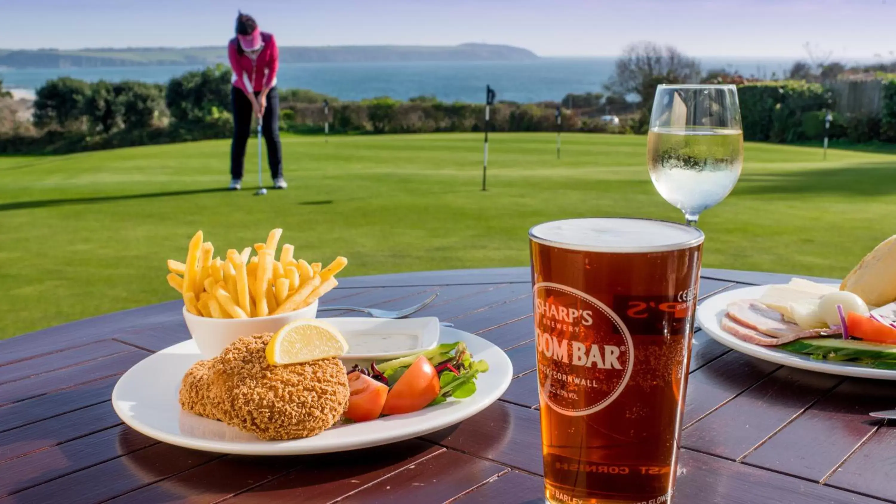 Food close-up in The Carlyon Bay Hotel and Spa